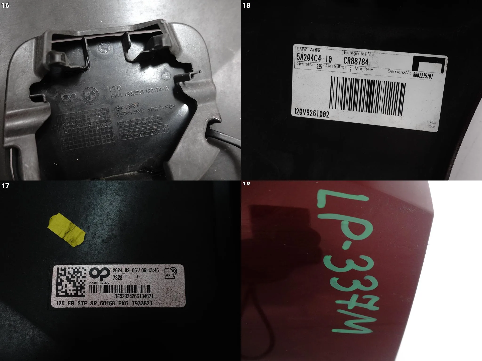 BMW iX I20 M-PAKIET 21-25 ZDERZAK BUMPER PRZÓD (PDC) c9c76879de0d4f6798edc4011ae0cca8