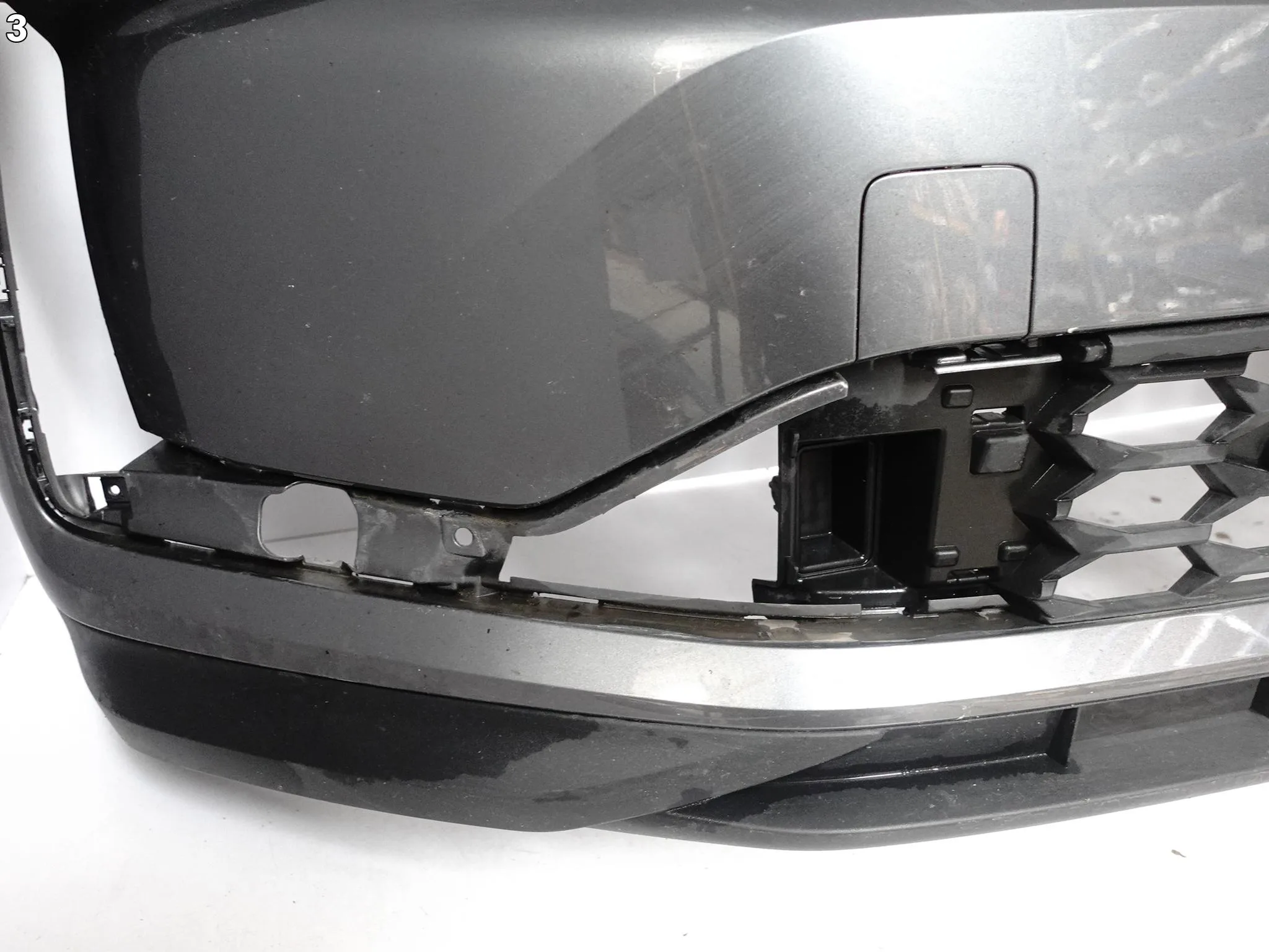 SKODA KODIAQ II 2 57H 24- ZDERZAK BUMPER GRILL SPOILER ATRAPA PRZÓD (PDC) 3e6e1b7b207e6a3d8df7a034b6d91517
