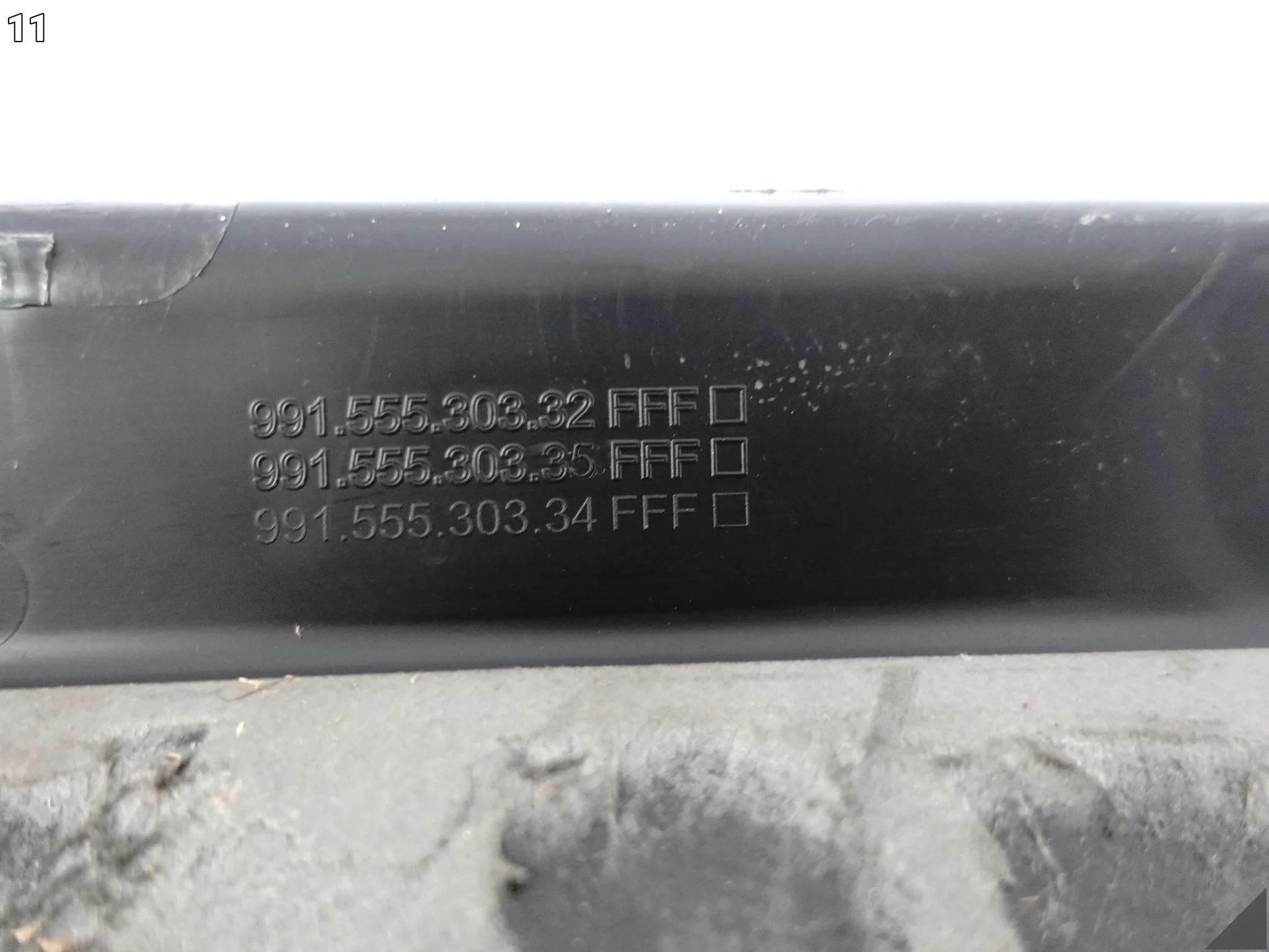 PORSCHE 911 991 TARGA 4 GTS 11-19 LISTWA NAKŁADKA OSŁONA PROGU LEWA 6742d565c726e737c04be0029b291688