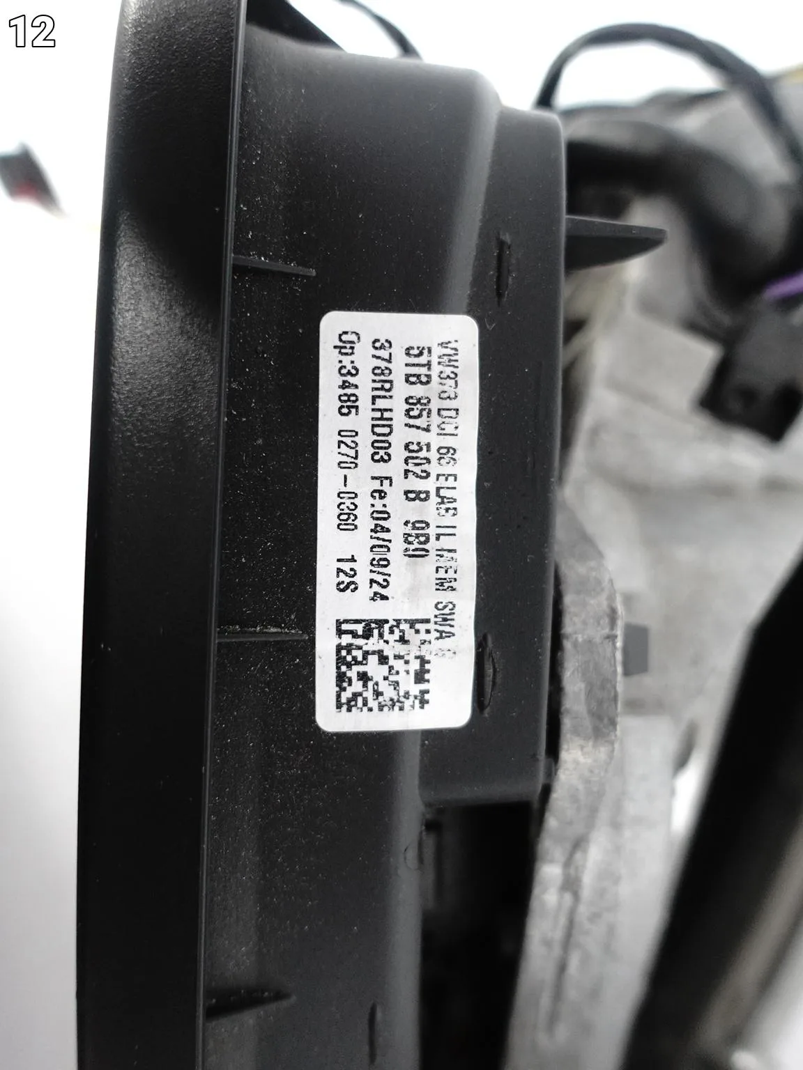 VW TOURAN II 2 5TB 15- LUSTERKO PRAWE KIERUNKOWSKAZ STELAŻ 13+2=15 PIN EU 503354f01835616db20176455ead7c8e