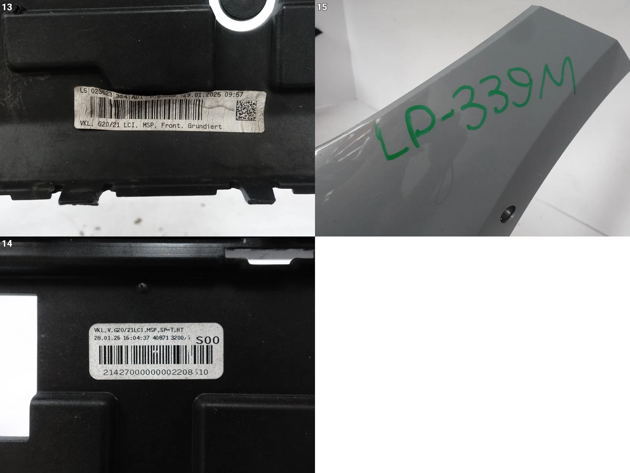 BMW 3 G20 G21 LCI LIFT M-PAKIET MSP 22-26 ZDERZAK BUMPER PRZÓD (PDC) 68a867804d9b56324107a15b1220f107