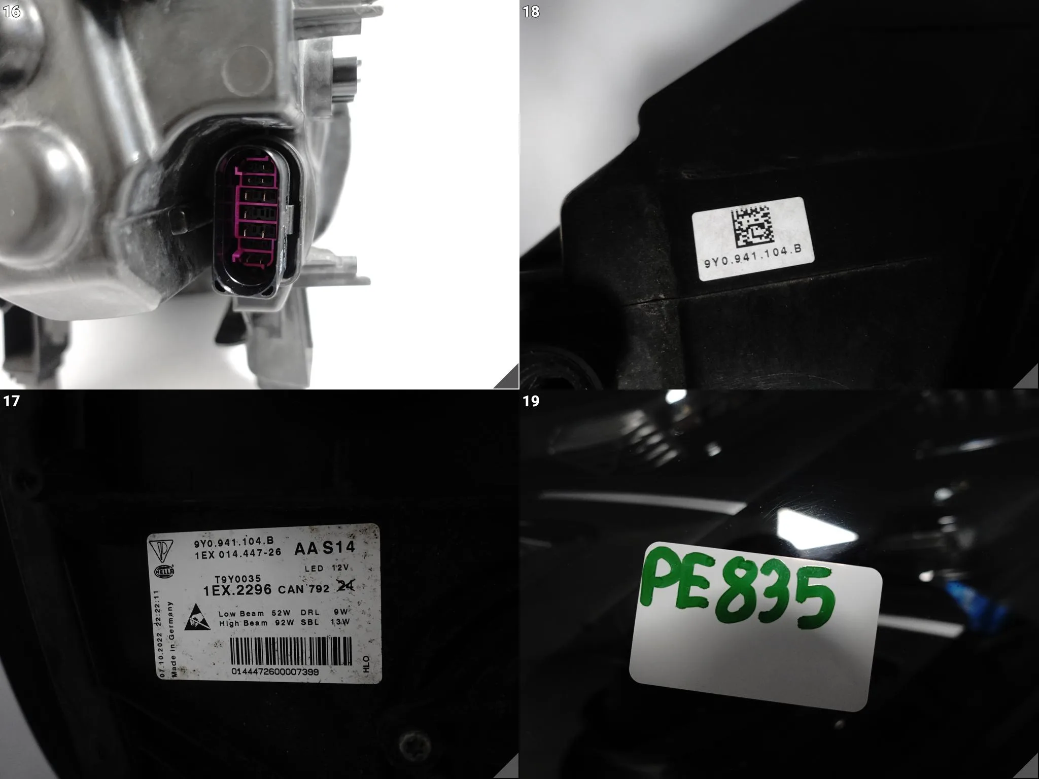 PORSCHE CAYENNE 9Y0 E3 III 18-23 LAMPA FULL LED MATRIX PRAWA PRZÓD EUROPA 0370a7feb676b4ae4659eed727ec3d00