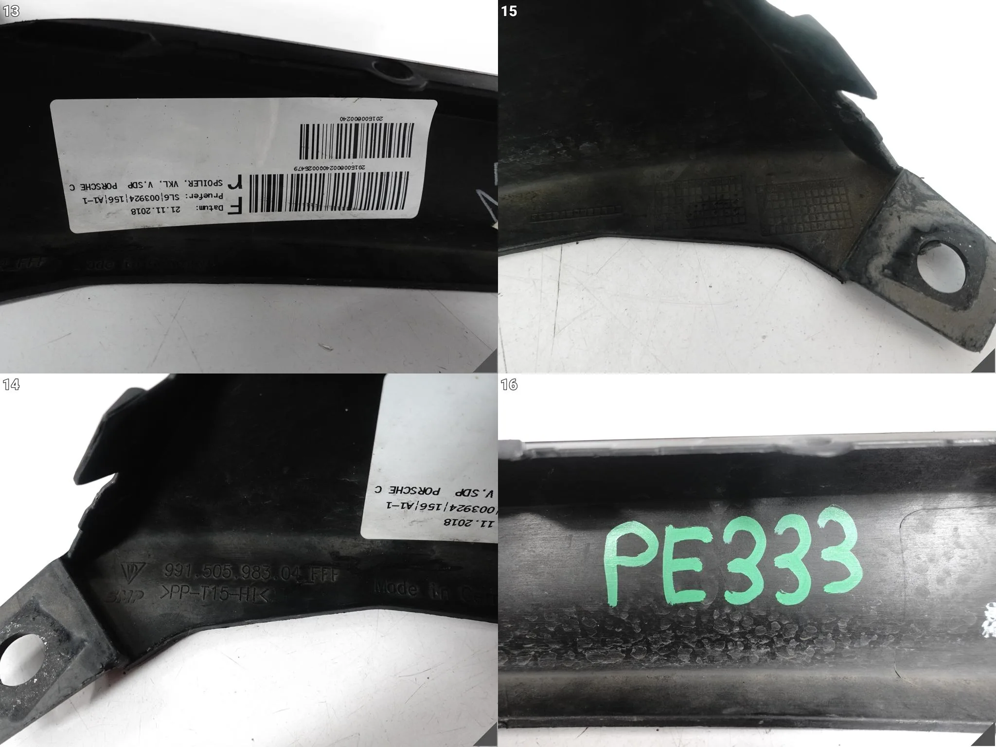 PORSCHE 911 991 GTS SPORT DESIGN LIFT 15-19 SPOILER DOKŁADKA ZDERZAK PRZÓD da9092d6edbf4d0e29ceb4838b7a6838