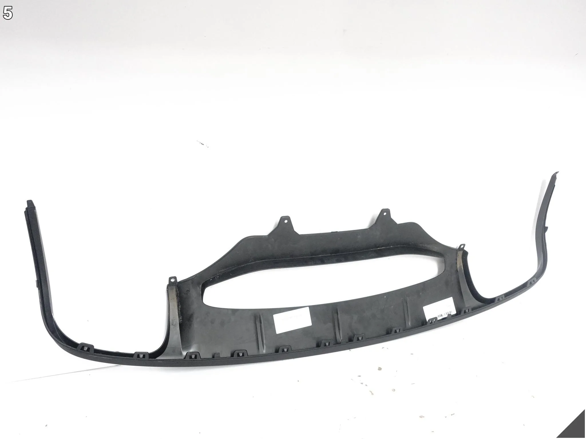 PORSCHE MACAN I 1 95B 14-18 DYFUZOR SPOILER LISTWA W ZDERZAK TYŁ 95B807834M 392738cbd6036347d328481eede2052b
