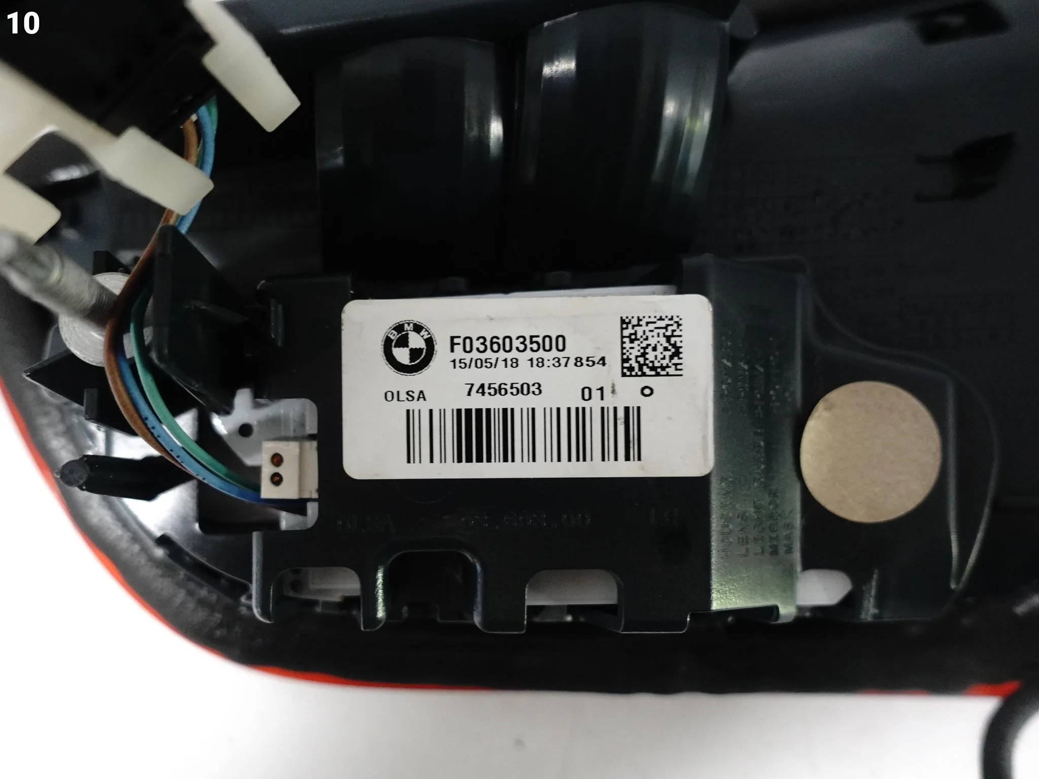 BMW F20 F21 LCI LIFT 15-19 LAMPA LED LEWA W KLAPĘ TYŁ SHADOW BLACK LINE EU e6cc14126d1ca82aea681bd0ddf6fa82