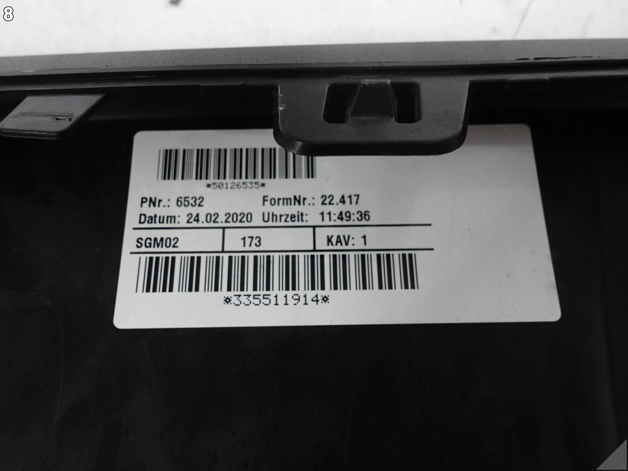 PORSCHE MACAN I 1 95B 14-18 DYFUZOR SPOILER LISTWA W ZDERZAK TYŁ 95B807834M f9ee4bf10dbe1d09402be24335e2051a
