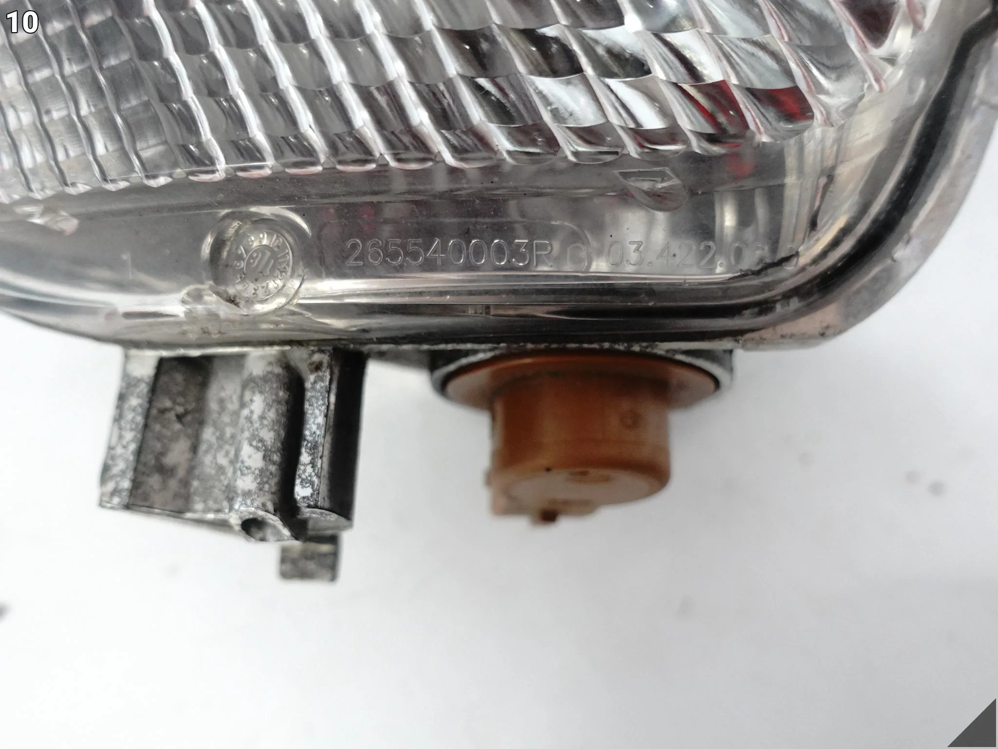 RENAULT SCENIC III CAPTUR I MEGANE III CC LAMPA COFANIA W ZDERZAK TYŁ PRAWA 99e5b2c5002227f548fd88301e14d98d
