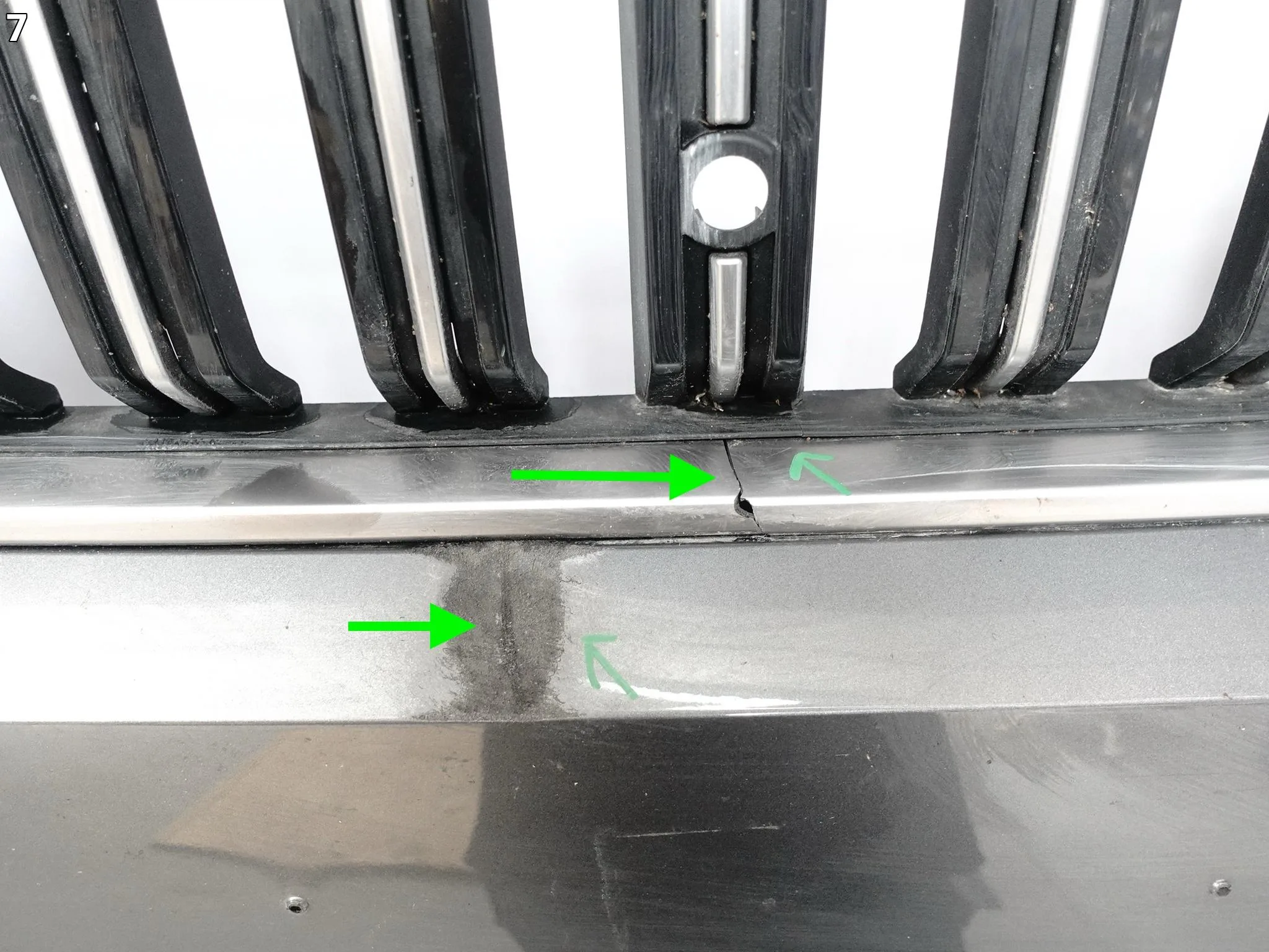 SKODA KODIAQ II 2 57H 24- ZDERZAK BUMPER GRILL SPOILER ATRAPA PRZÓD (PDC) ba9a1ae0663b88a7a3be216623cb9677