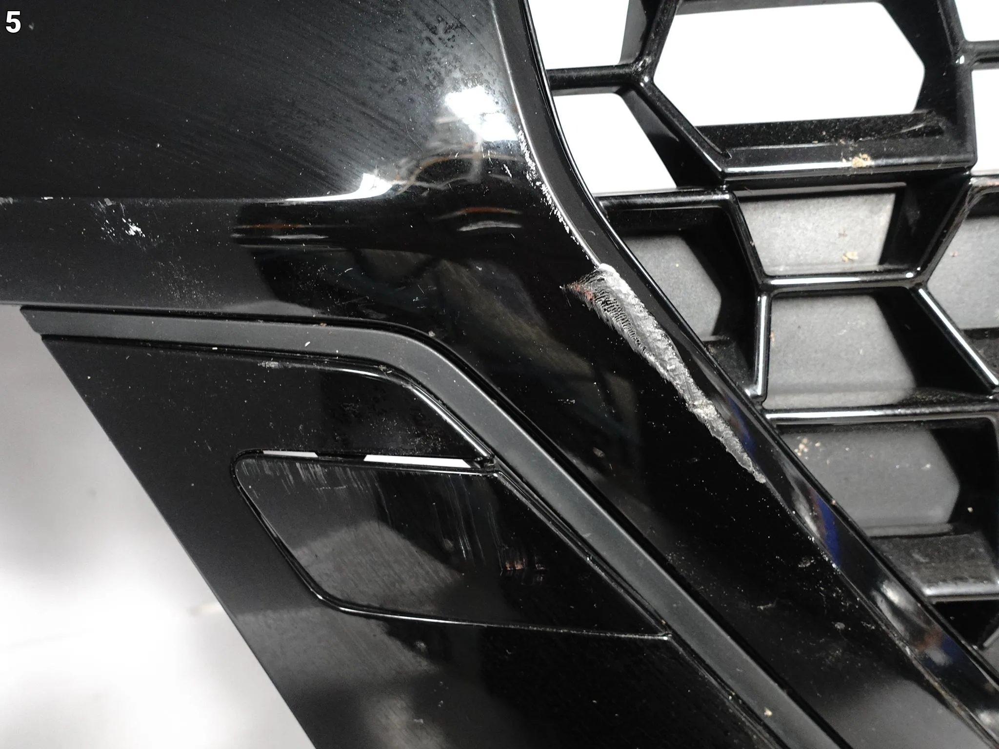 AUDI RSQ3 RS Q3 II F3 83A SPORTBACK 19-25 ZDERZAK SPOILER ATRAPA GRILL ccf06e753661b2714293d48678b89074