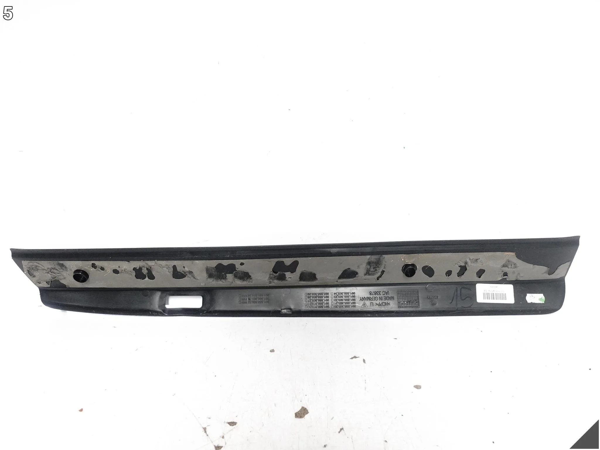 PORSCHE 911 991 TARGA 4 GTS 11-19 LISTWA NAKŁADKA OSŁONA PROGU LEWA 5a8ed33d07394c33b6ff5cce1a55b1b3