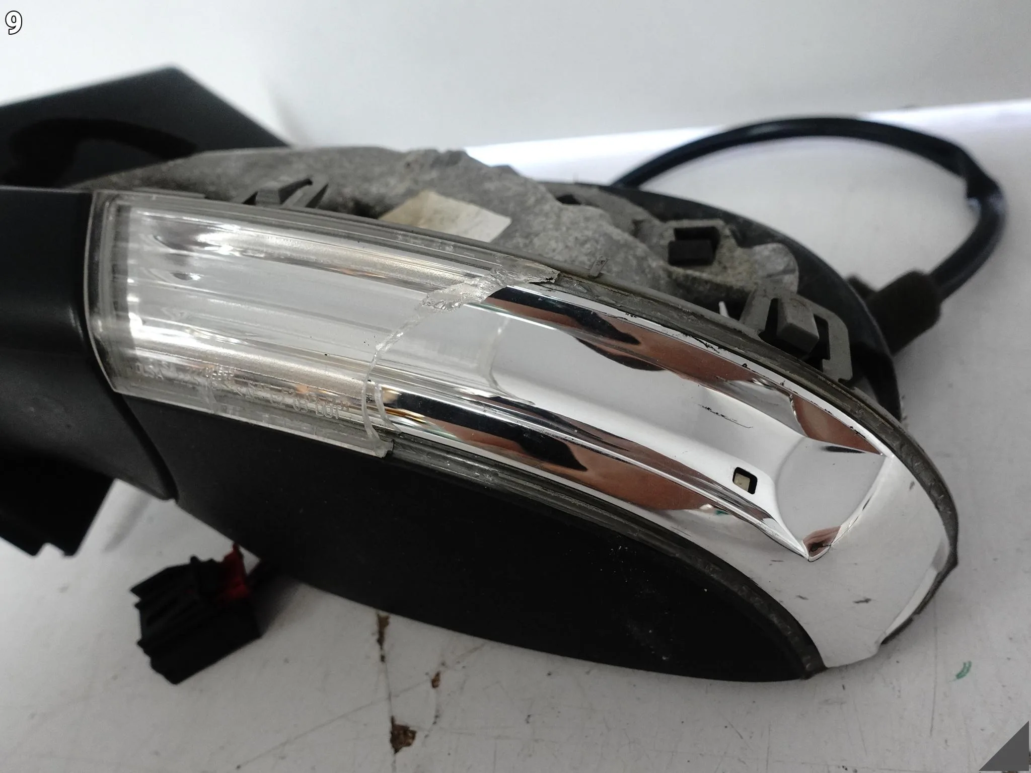 VW GOLF PLUS 05- LUSTERKO ZEWNĘTRZNE LEWE STELAŻ RAMIĘ 6 PIN EUROPA 24cc77eb6f0c1f422f711198a13f5404