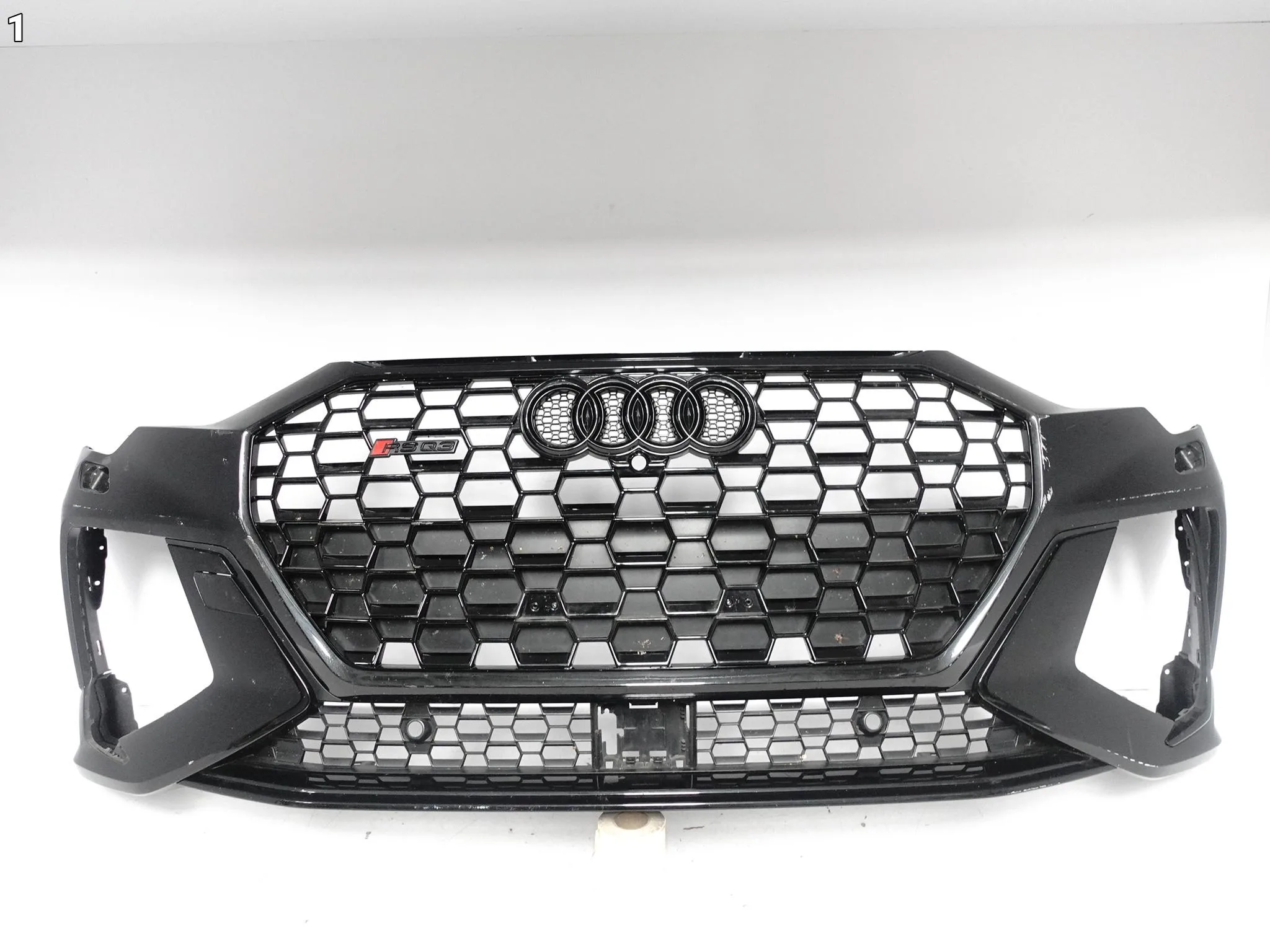 AUDI RSQ3 RS Q3 II F3 83A SPORTBACK 19-25 ZDERZAK SPOILER ATRAPA GRILL efd2c8f346e368ab6ec2c3dc99879492