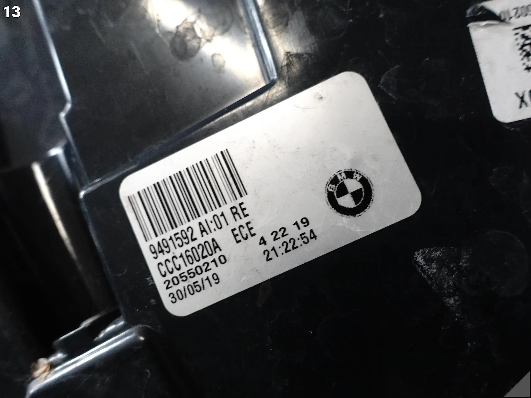 BMW 2 F22 F23 M2 F87 LIFT LCI LAMPA LED W BŁOTNIK PRAWA TYŁ EU BLACK LINE 9c4a6ed81cb3e0d0f1e76a8739da4b28