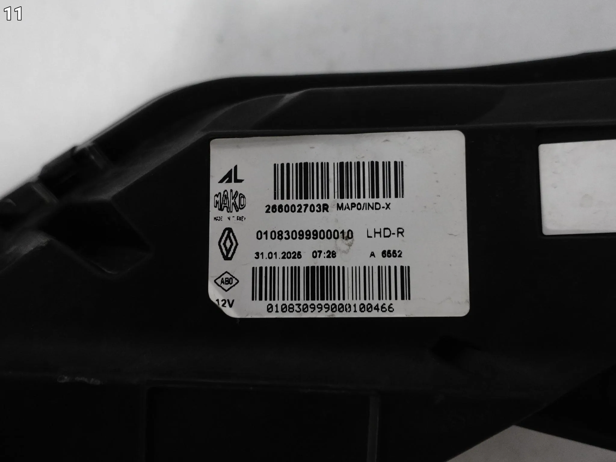 RENAULT CLIO V 5 LIFT BJA RS LINE 23-25 LAMPA LED DRL PRAWA W ZDERZAK PRZÓD 4d3c7a6ba5f6a4f49d0254438a8d77ff