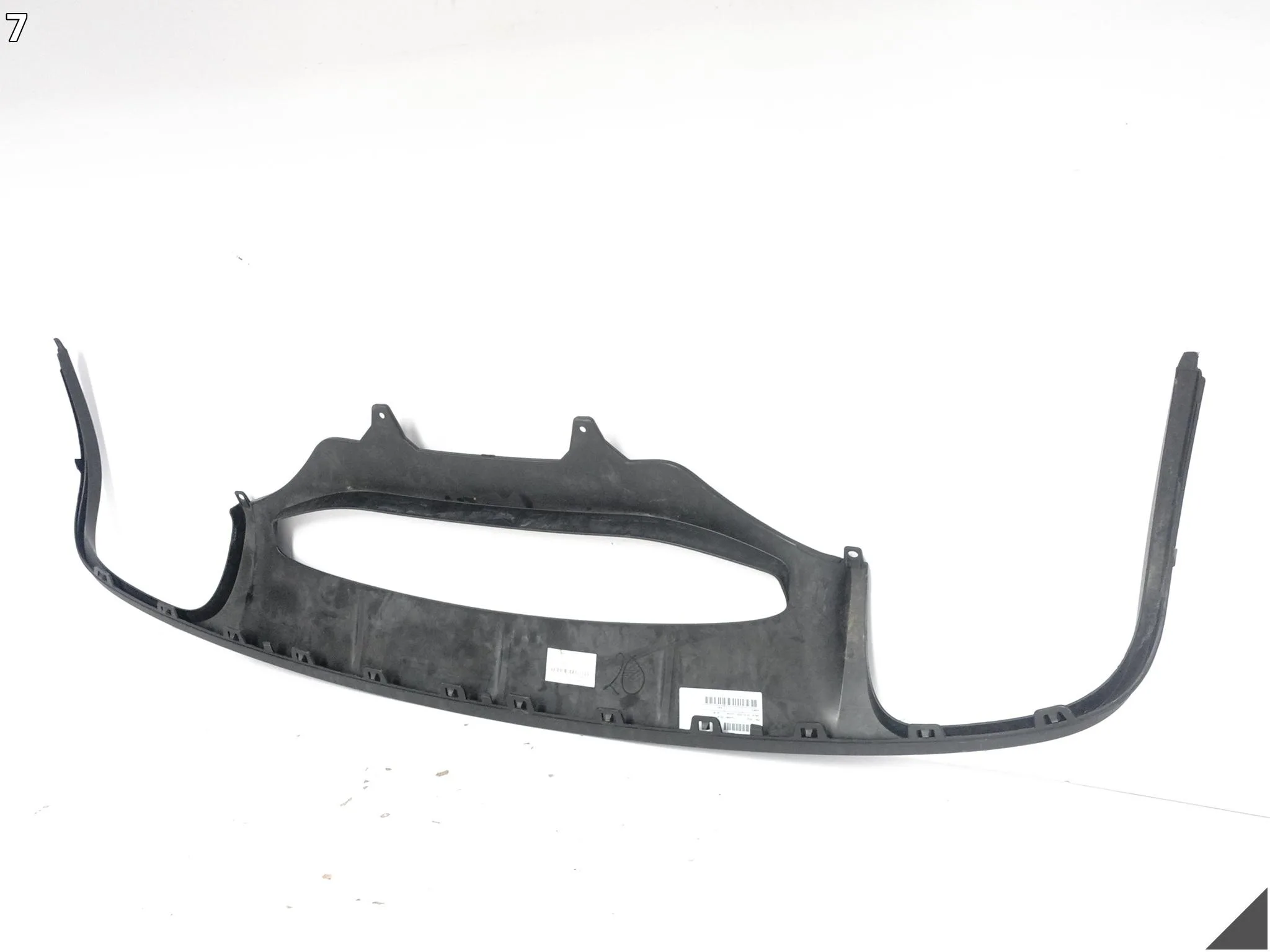 PORSCHE MACAN I 1 95B 14-18 DYFUZOR SPOILER LISTWA W ZDERZAK TYŁ 95B807834M 25e49465a876f6ab4a3d1c10d9e1887b