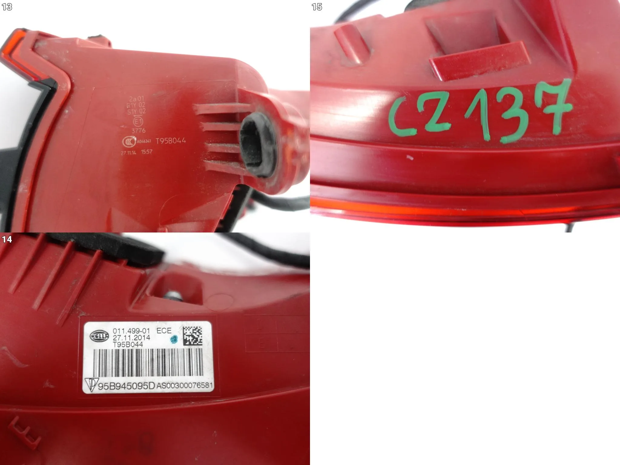 PORSCHE MACAN 95B 14-18 LAMPA LED W BŁOTNIK TYŁ LEWA EUROPA 7d1fcc7b59c148a654cb039de3b17ba7