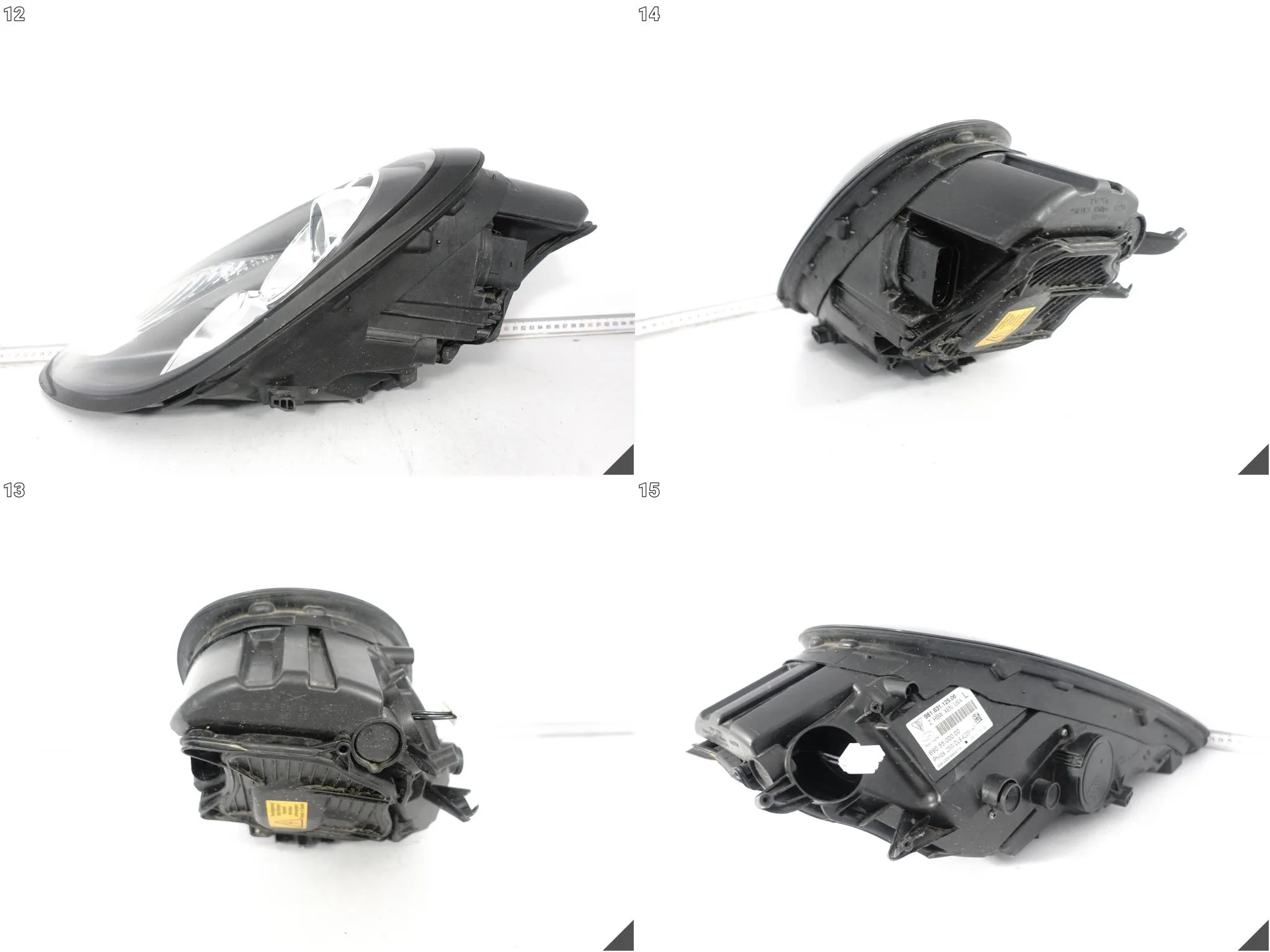 PORSCHE 981 BOXSTER CAYMAN 12-16 LAMPA XENON NIESKRĘTNA LEWA PRZÓD USA 0f7eaaf021c86d494dc547c04fbfc9bd