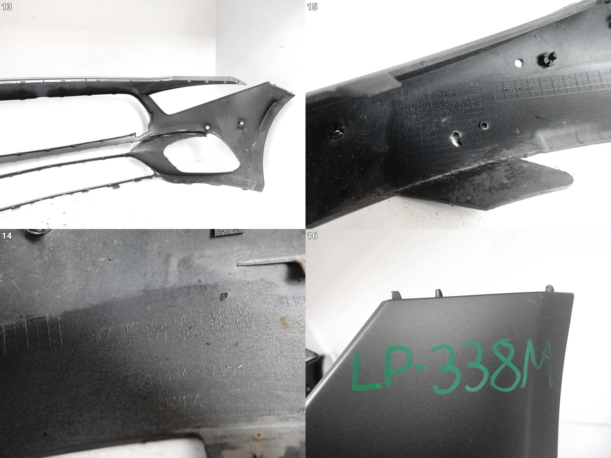 MERCEDES A-KLASA W177 45S A45S A 45 S AMG 18- ZDERZAK BUMPER PRZÓD (PDC) dd0a8a1f3944e58654952f56959589a3