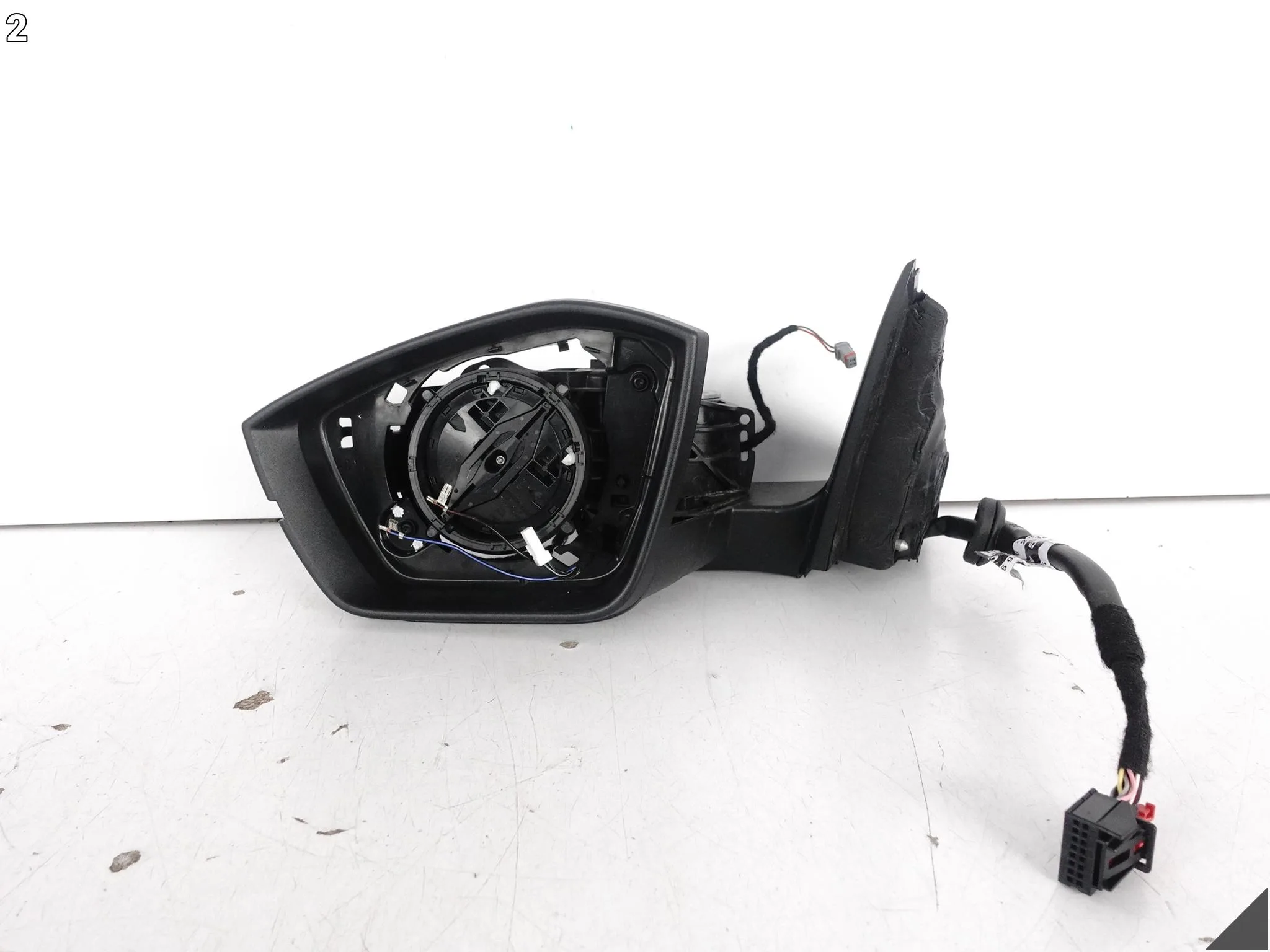 SKODA OCTAVIA IV 4 5E3 19- LUSTERKO ZEWNĘTRZNE LEWE STELAŻ RAMIĘ 12 PIN EU 09c98f488c14d79af0a6fa59092febe2