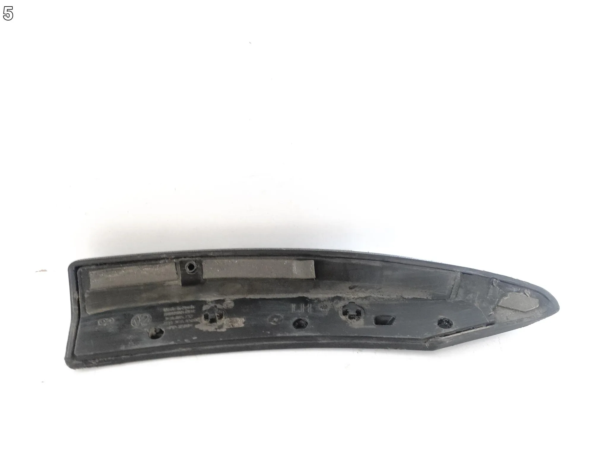 VW POLO VI 2G0 R-LINE LIFT 21- SPOILER LISTWA DOKŁADKA W ZDERZAK PRZÓD LEWA 5101f795f305226c1e86637813288595