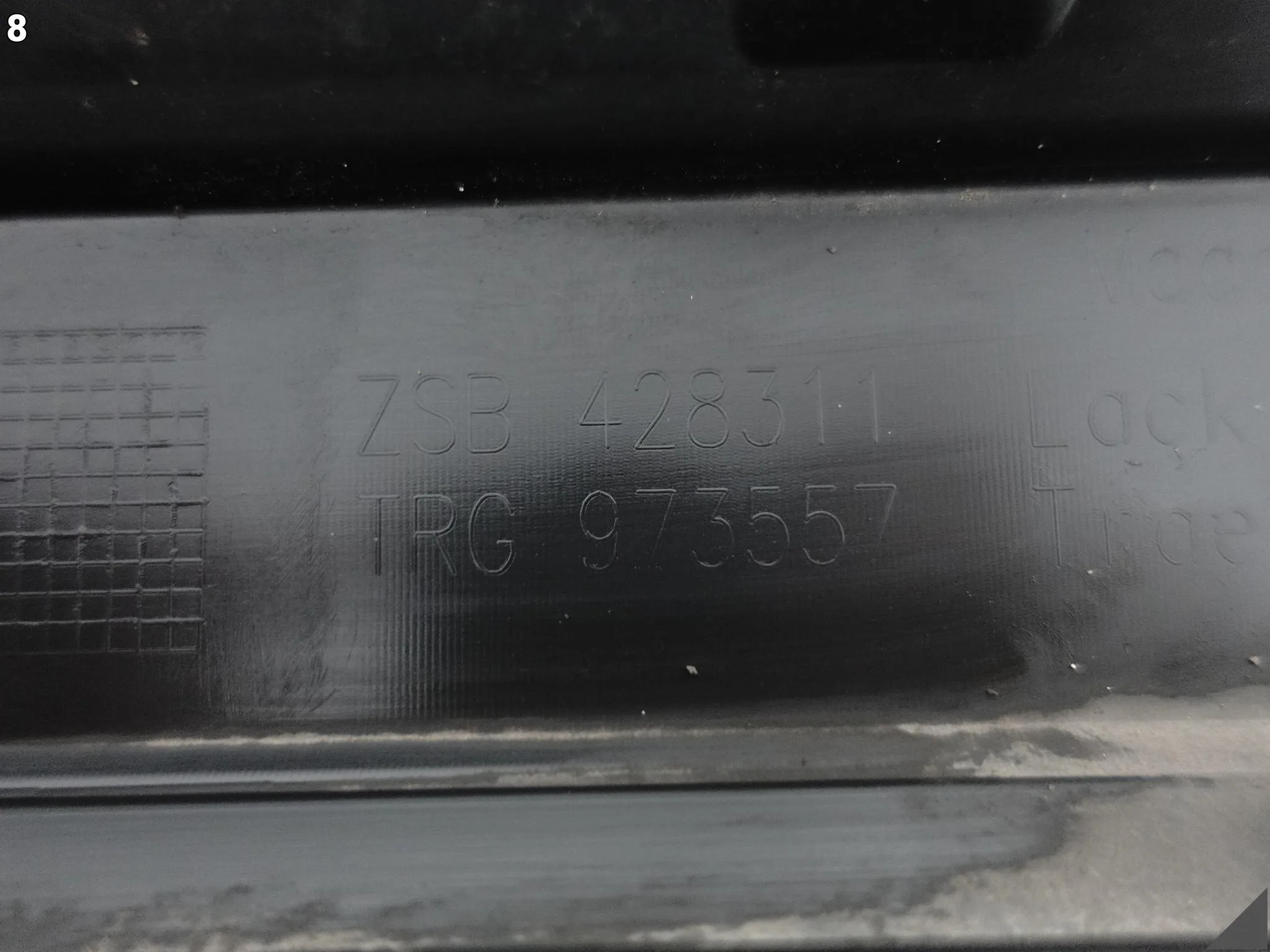 SKODA ENYAQ COUPE iV 5LA 22- DOLNA LISTWA NAKŁADKA NA DRZWI PRZÓD PRAWA ORG 3c80aa5821992247ac091c816b0acdd4