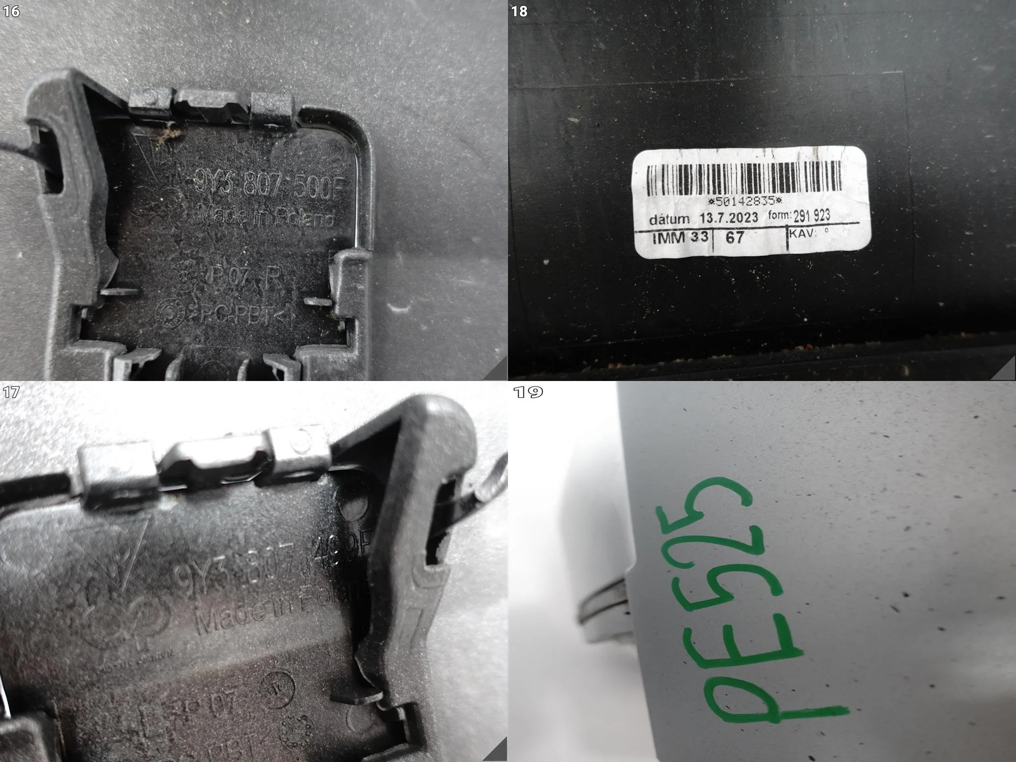 PORSCHE CAYENNE III E3 9Y3 COUPE SPORT DESIGN 18- ZDERZAK BUMPER TYŁ 4xPDC 5948c25d28ffcb7374997ad7cb0b7fad