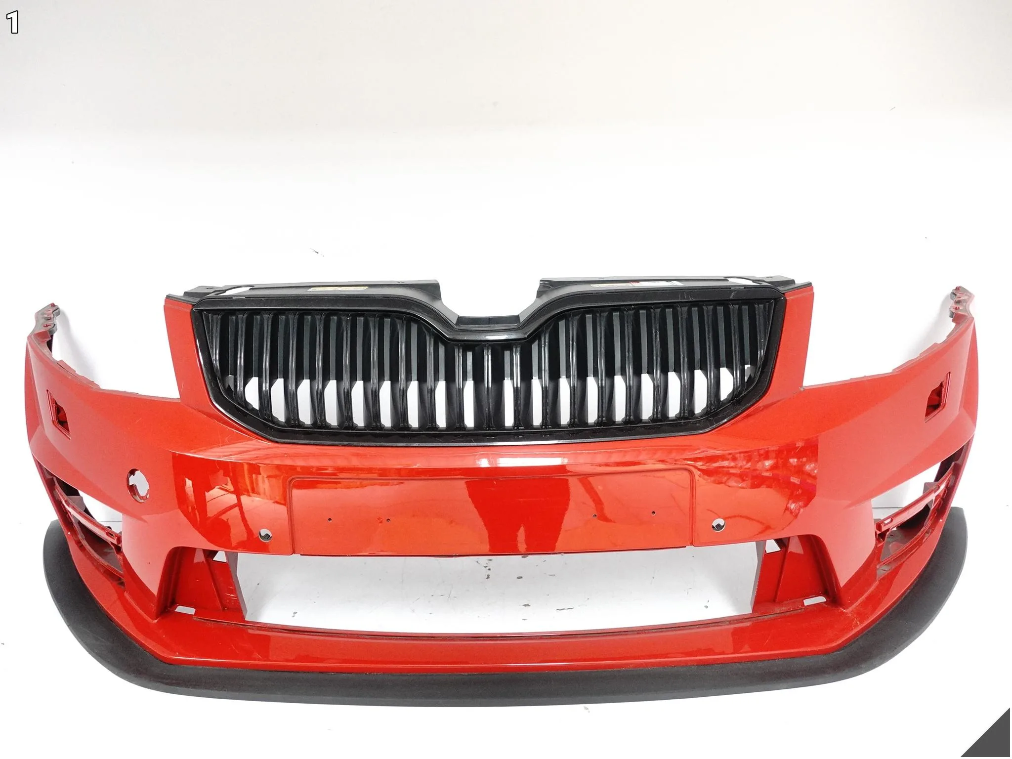 SKODA OCTAVIA 3 RS VRS 5E0 12-16 ZDERZAK + GRILL SPOILER PRZÓD PDC SPRYSKI 7ff7474dae01ae8c6c3dca658b5fe6cc