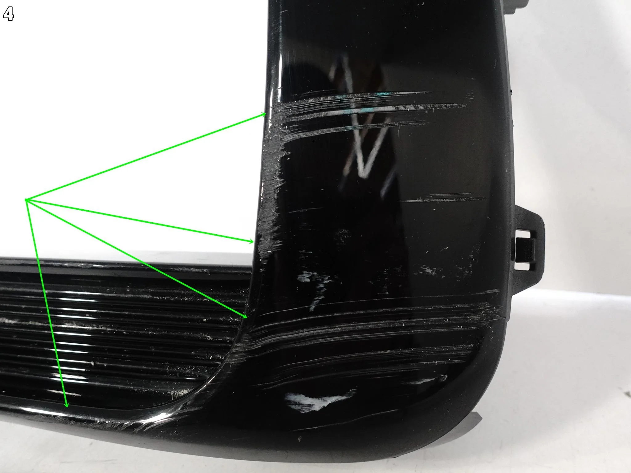 PORSCHE MACAN 95B GTS 18-21 LISTWA ATRAPA KRATKA WLOT W ZDERZAK PRZÓD PRAWA 69517925e633e360792be16cb29b9777
