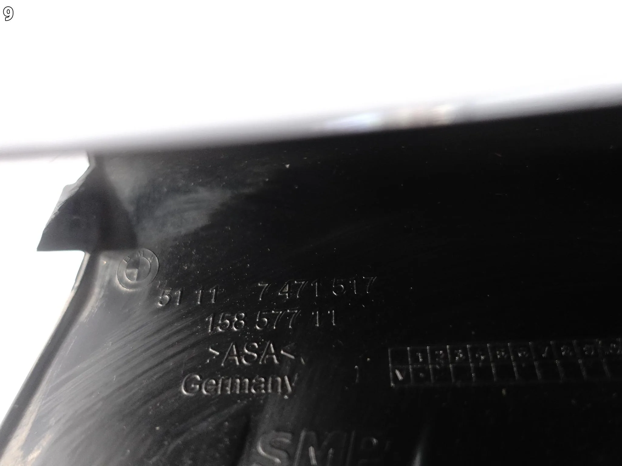 BMW 3 G20 G21 SPORT LINE 18-22 WLOT KRATKA ATRAPA W ZDERZAK PRZÓD LEWA ORG 2b5822889160ca8150568b8f16359175