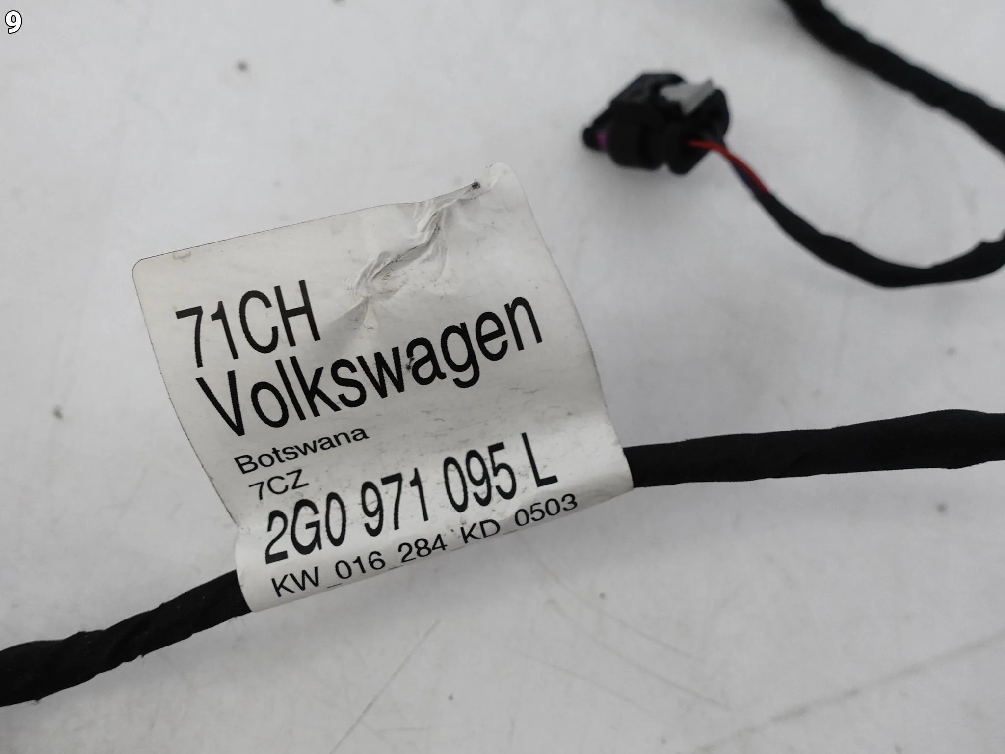 VW POLO VI 2G0 R-LINE LIFT 21- WIĄZKA INSTALACJA PDC ZDERZAK PRZÓD (6xPDC) 1ab514c40ad80ed0708998e321b72bd5