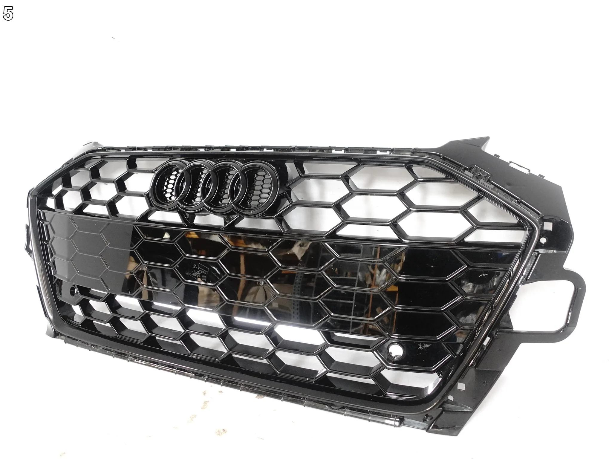 AUDI A4 B9 8W0 LIFT S-LINE 19-25 GRILL ATRAPA KRATKA W ZDERZAK BLACK (PDC) 431a9298f16e8cbaafb73e3f72d371ea