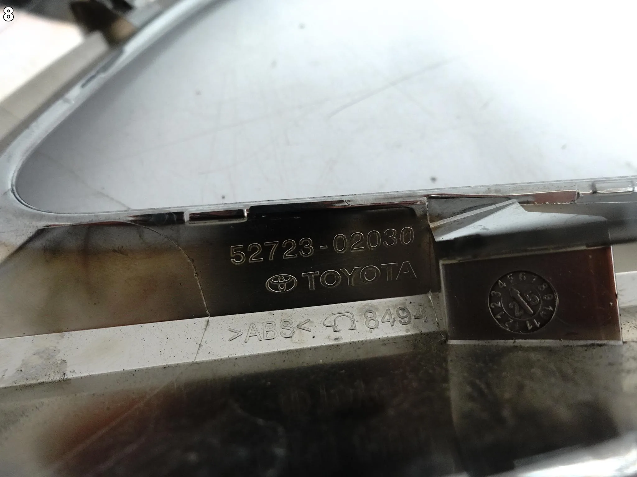 TOYOTA COROLLA E21 XII KOMBI 18- LISTWA OSŁONA W SPOILER ZDERZAK TYŁ PRAWA 5dcc61c6446acfccfda9bd6f1e0e143c