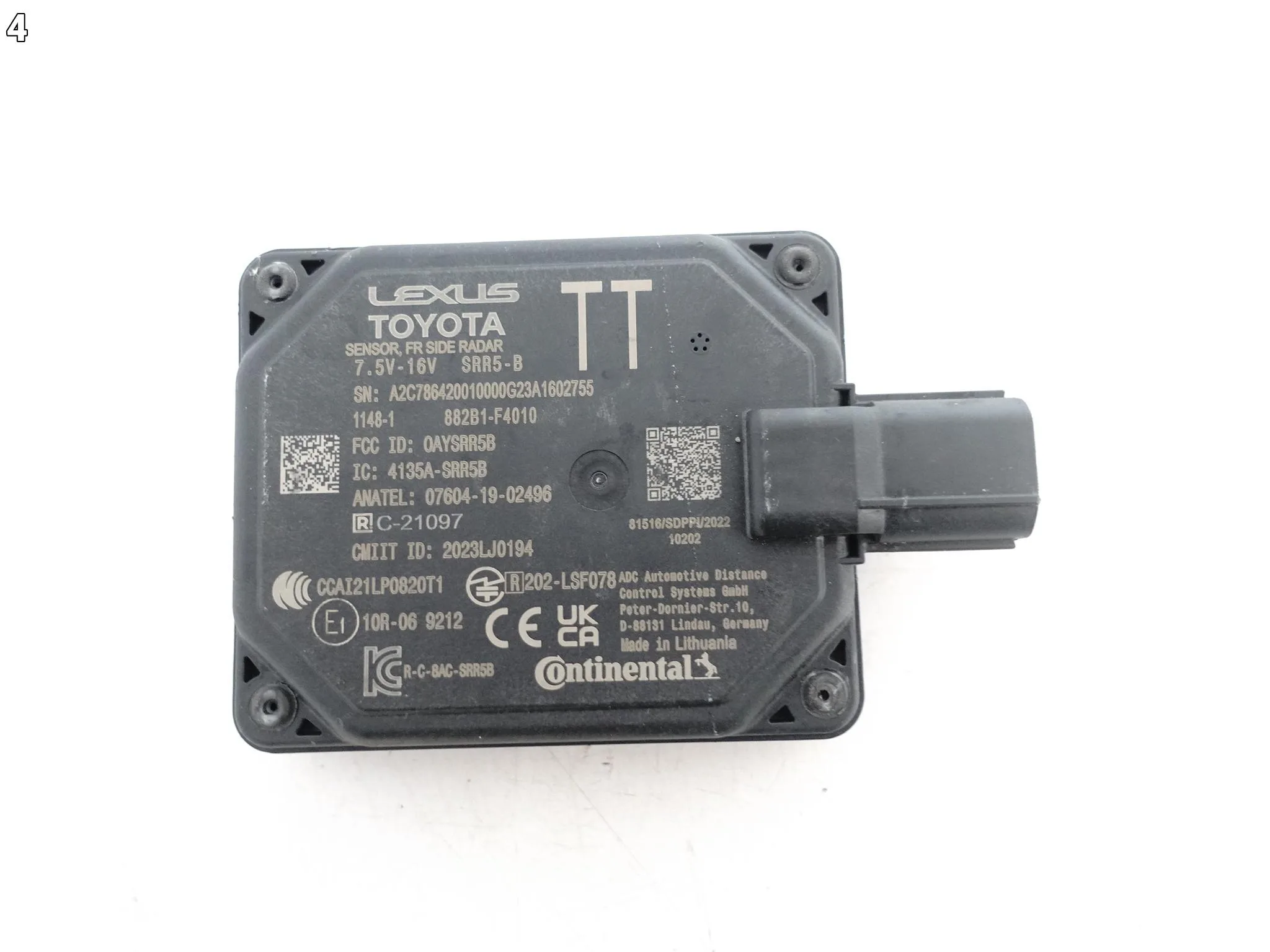 TOYOTA C-HR II AX20 LEXUS LBX AY10 23- CZUJNIK MARTWEGO POLA RADAR PRZÓD 805cc3198328c8de8c40b141c8cae53e