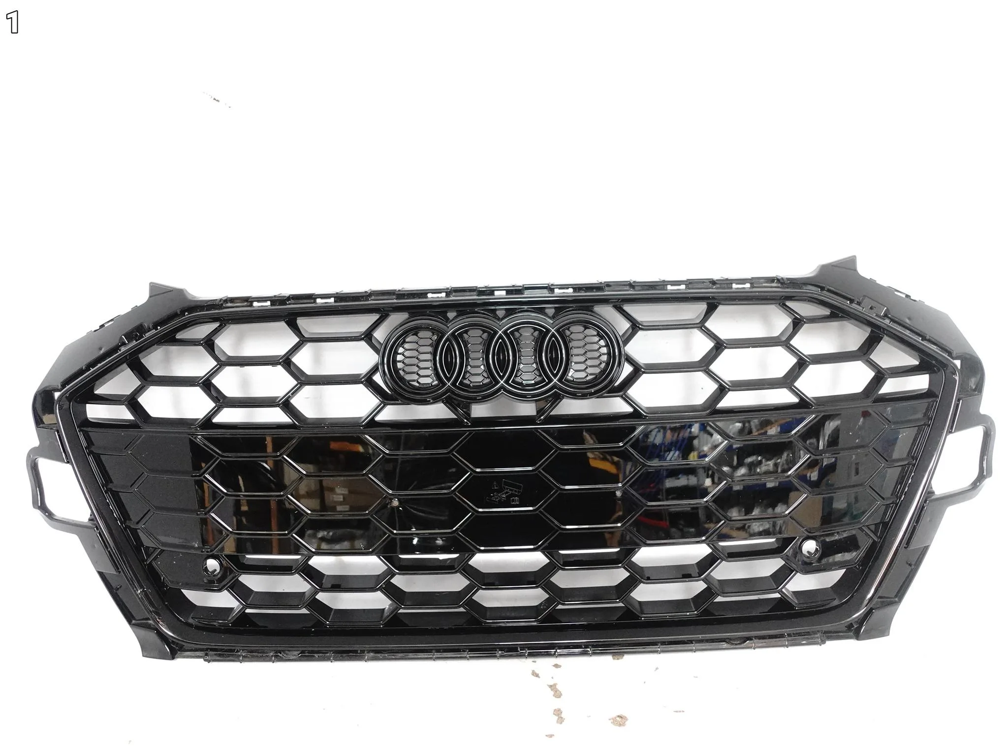 AUDI A4 B9 8W0 LIFT S-LINE 19-25 GRILL ATRAPA KRATKA W ZDERZAK BLACK (PDC) 909e95f10ec40671a9921d39e0752406