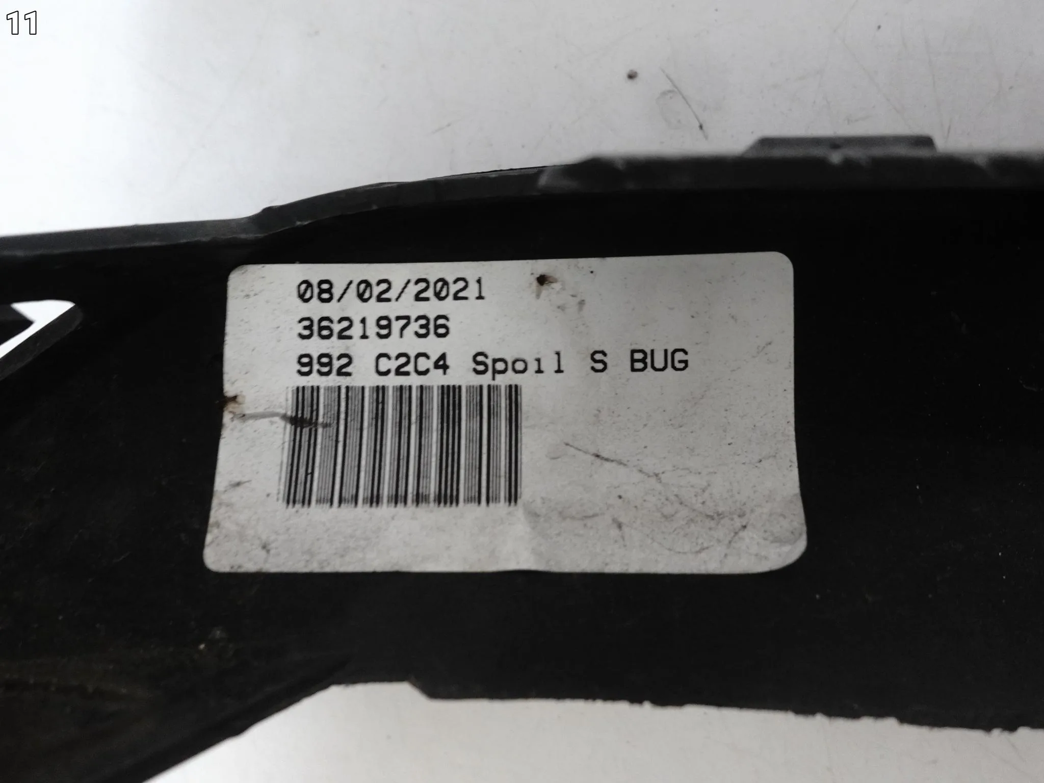 PORSCHE 911 992 CARRERA S C2 C4 19- SPOILER DOKŁADKA W ZDERZAK PRZÓD 2db19733e781d968e3623b6c8b75ad86