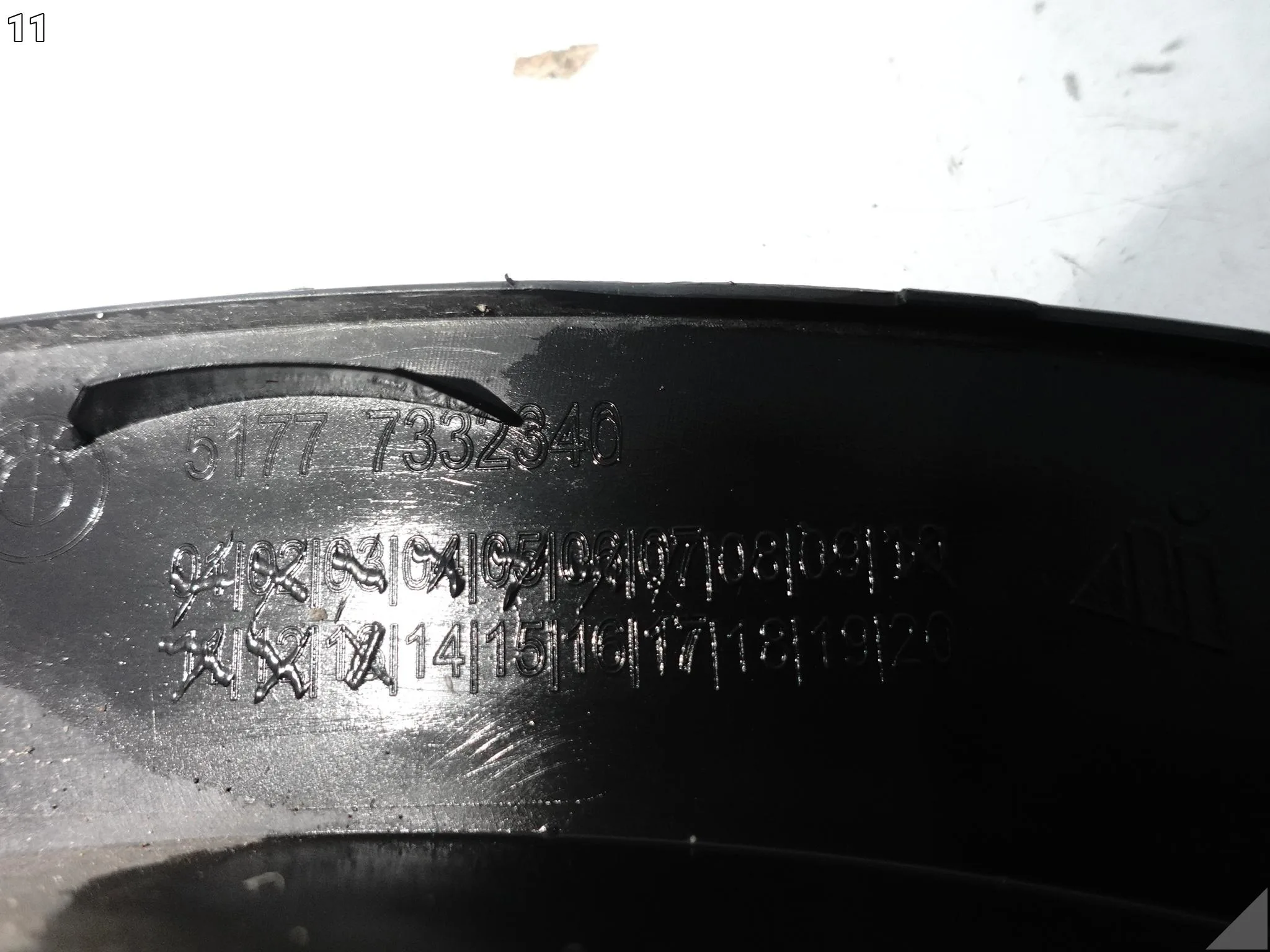 BMW X1 F48 LIFT LCI 15-22 LISTWA NAKŁADKA NA BŁOTNIK TYŁ PRAWA ORG 3cb70c9dfd3c67a41fc6367e11bf63ca