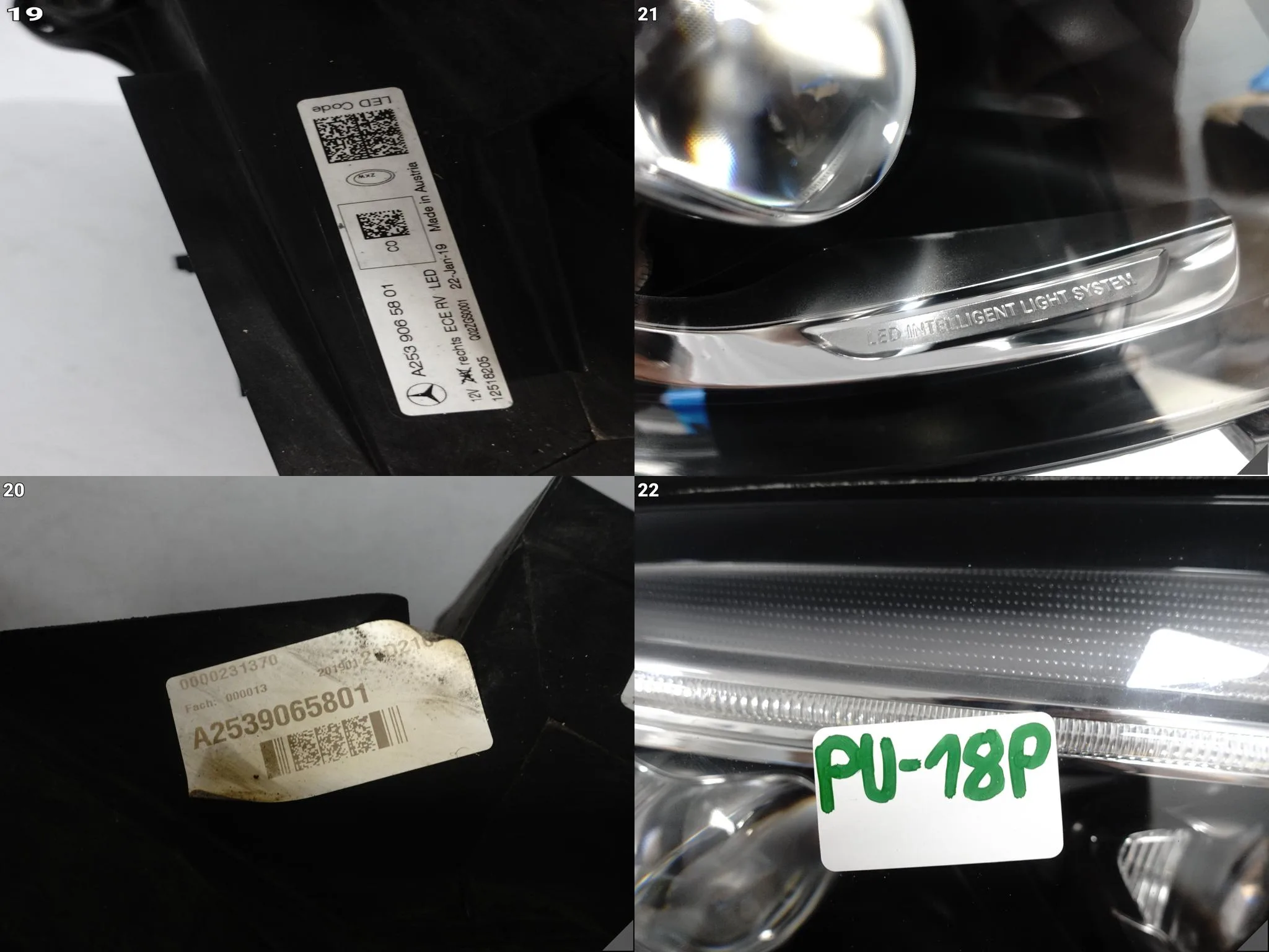 MERCEDES GLC X253 C253 15-19 LAMPA FULL LED ILS INTELLIGENT LIGHT SYSTEM EU d821d1252af1d0965ad902dfe039c54a