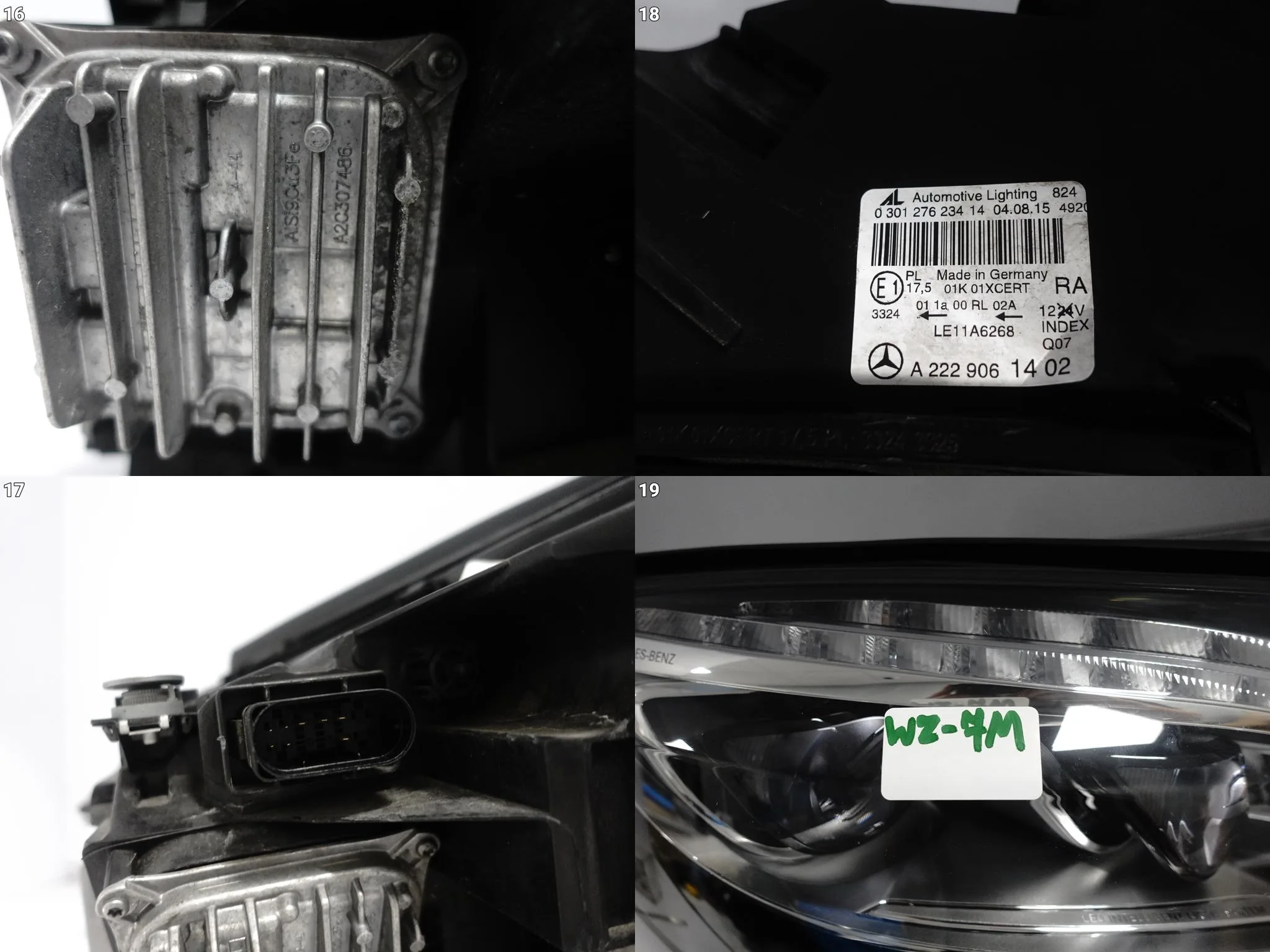 MERCEDES S-KLASA W222 13-17 LAMPA PRAWA FULL LED ILS NIGHT VISION KOMPLETNA 5a01e3cee137b62cdd72e2cf3a4a021e