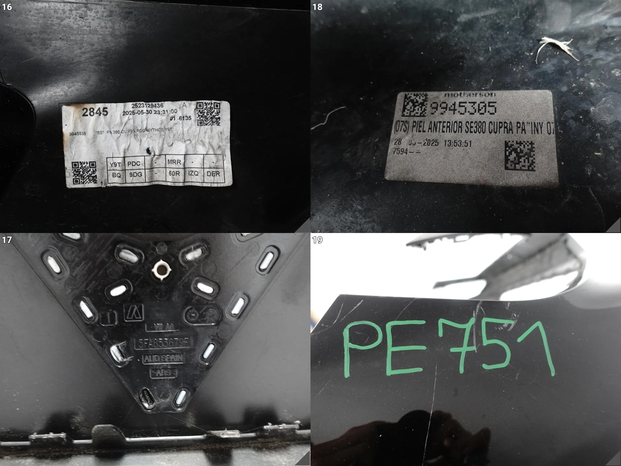 SEAT CUPRA LEON IV 4 5FA LIFT 24- ZDERZAK BUMPER PRZÓD (PDC) Y9T LY9T 617db2a050cda480fdb1fc5b591c0d83
