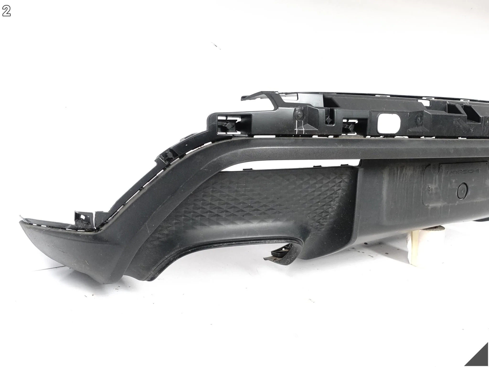PORSCHE MACAN 95B GTS (II LIFT) 21- ZDERZAK SPOILER DYFUZOR DOKŁADKA TYŁ f6788bffb36d5ac73ab83135612237e3