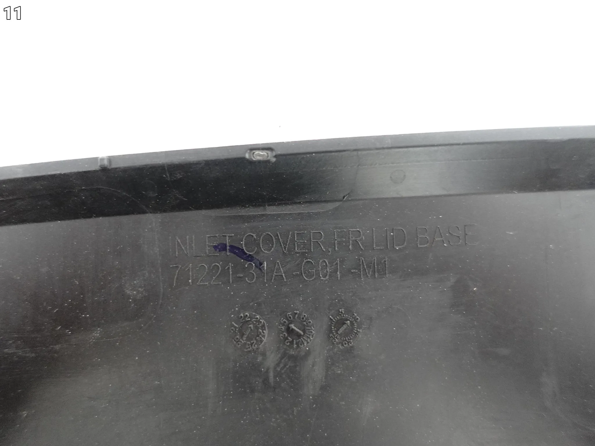 HONDA e:Ny1 e Ny1 23- OSŁONA RAMKA ATRAPA POD GRILL GNIAZDO ŁADOWANIA PRZÓD 590df118fbd9ee31ed0509e4cd0bb1f2