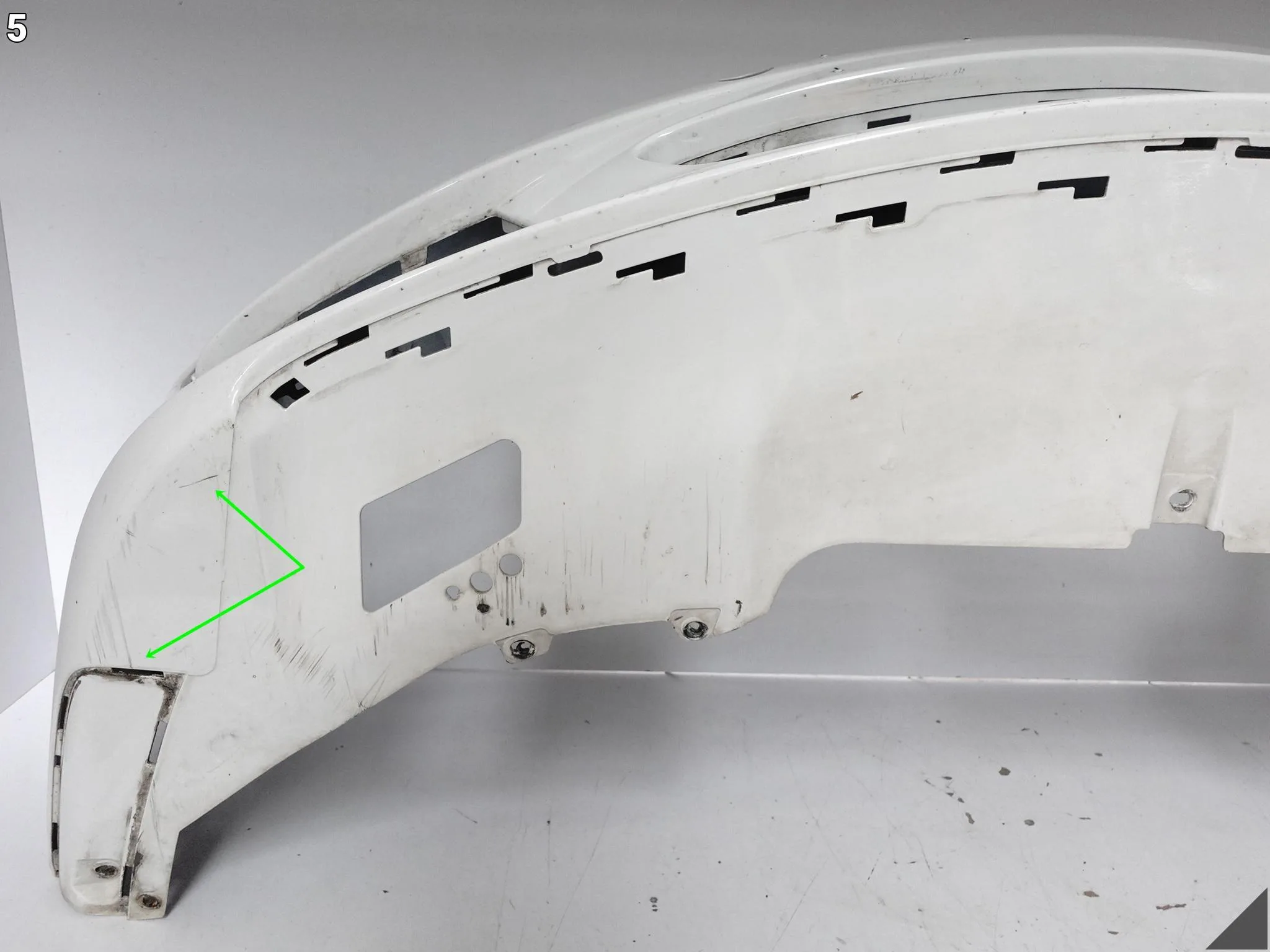 PORSCHE 911 997 997.2 LIFT 09-13 ZDERZAK PRZÓD POD SPRYSKI CARRARAWEISS B9A b357ce66a3b4b508c19ba447a3101a75