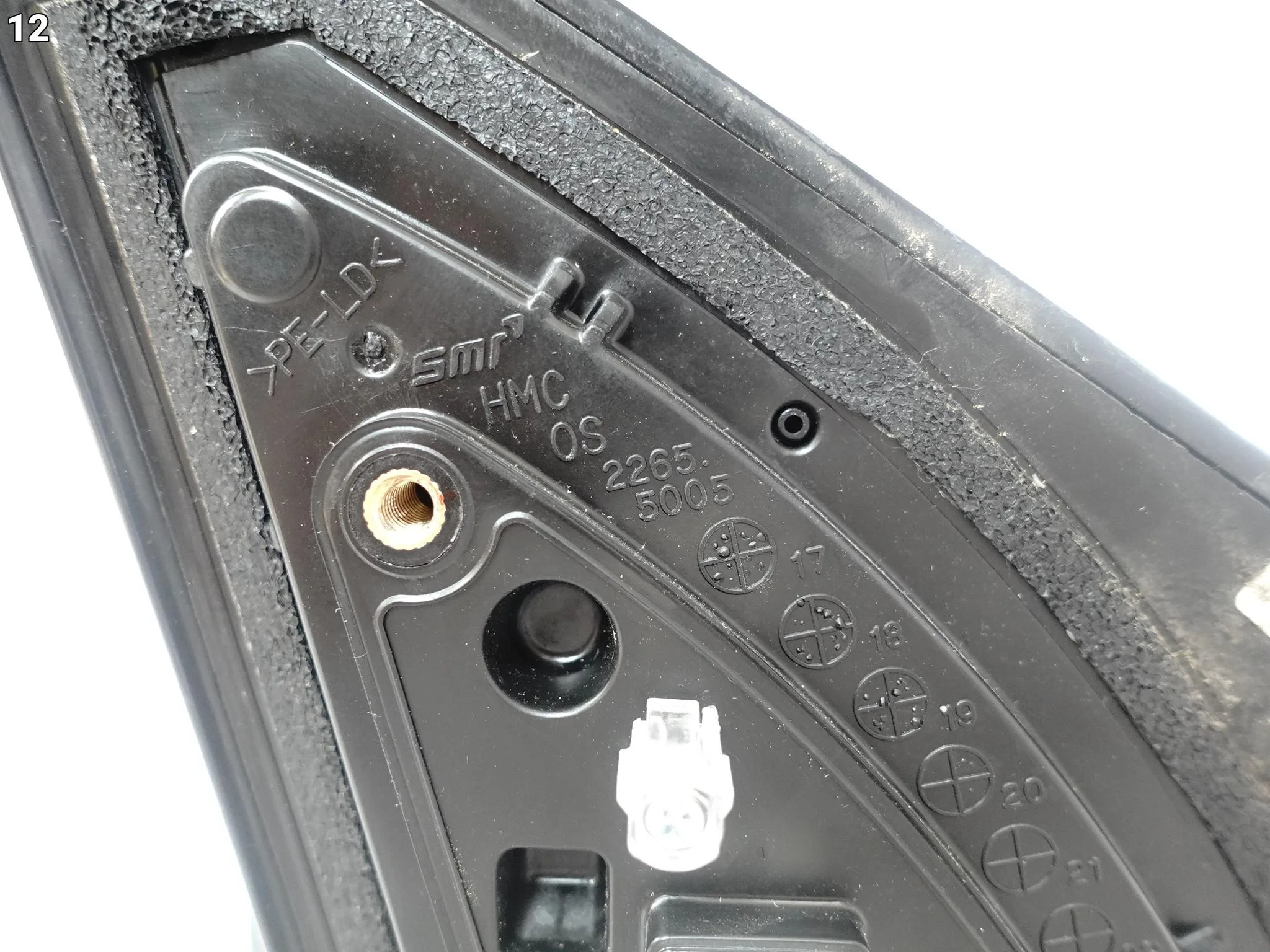 HYUNDAI KONA I 1 OS 17-23 LIFT LUSTERKO LEWE WKŁAD ASYSTENT 10 PIN e322a5df79244120b157ec31f6c8246e