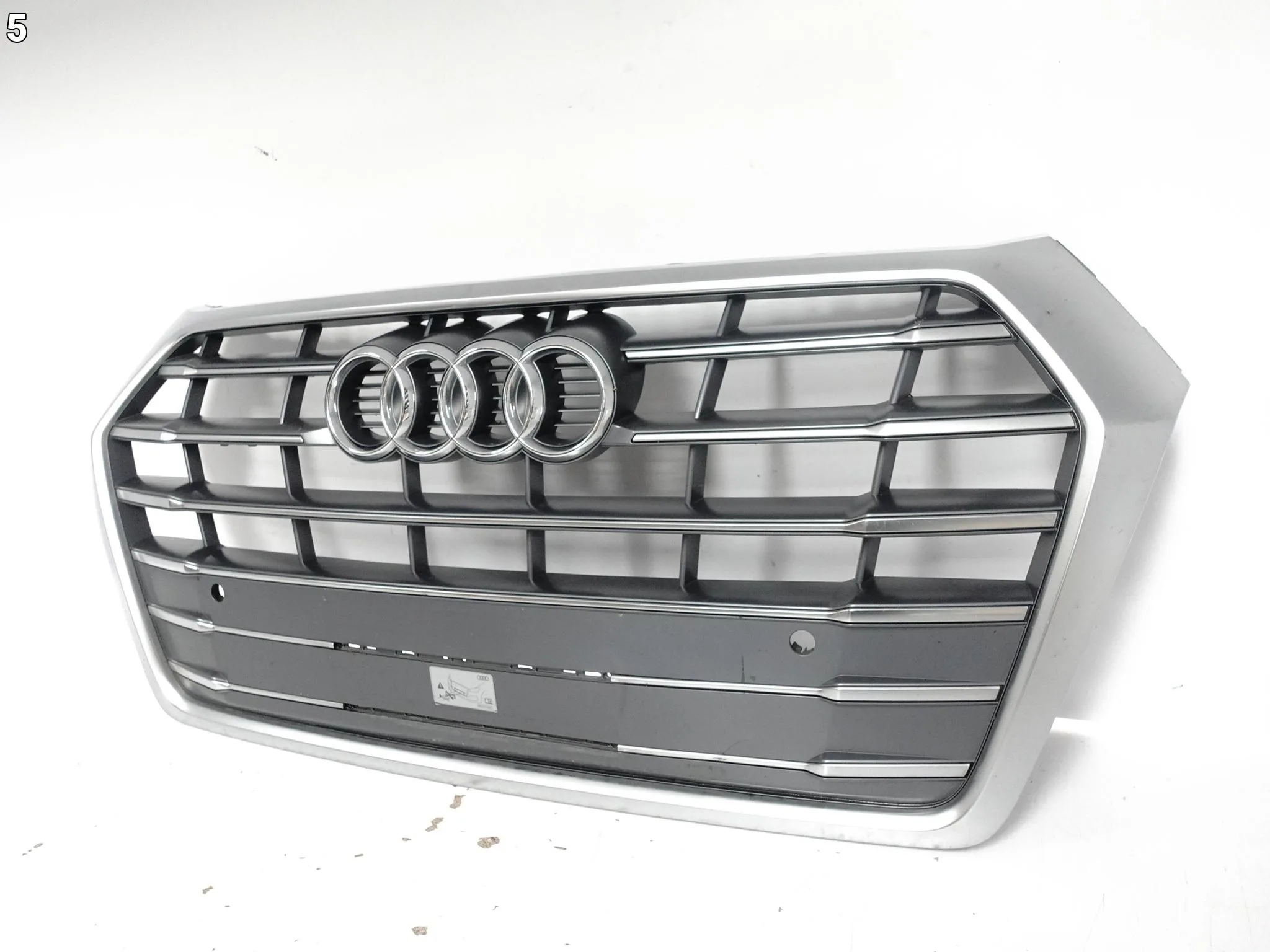 AUDI Q5 80A II FY S-LINE 17-21 GRILL ATRAPA W ZDERZAK PRZÓD CHROM (PDC) 4849743ad504258cd9597beb1a8b135b