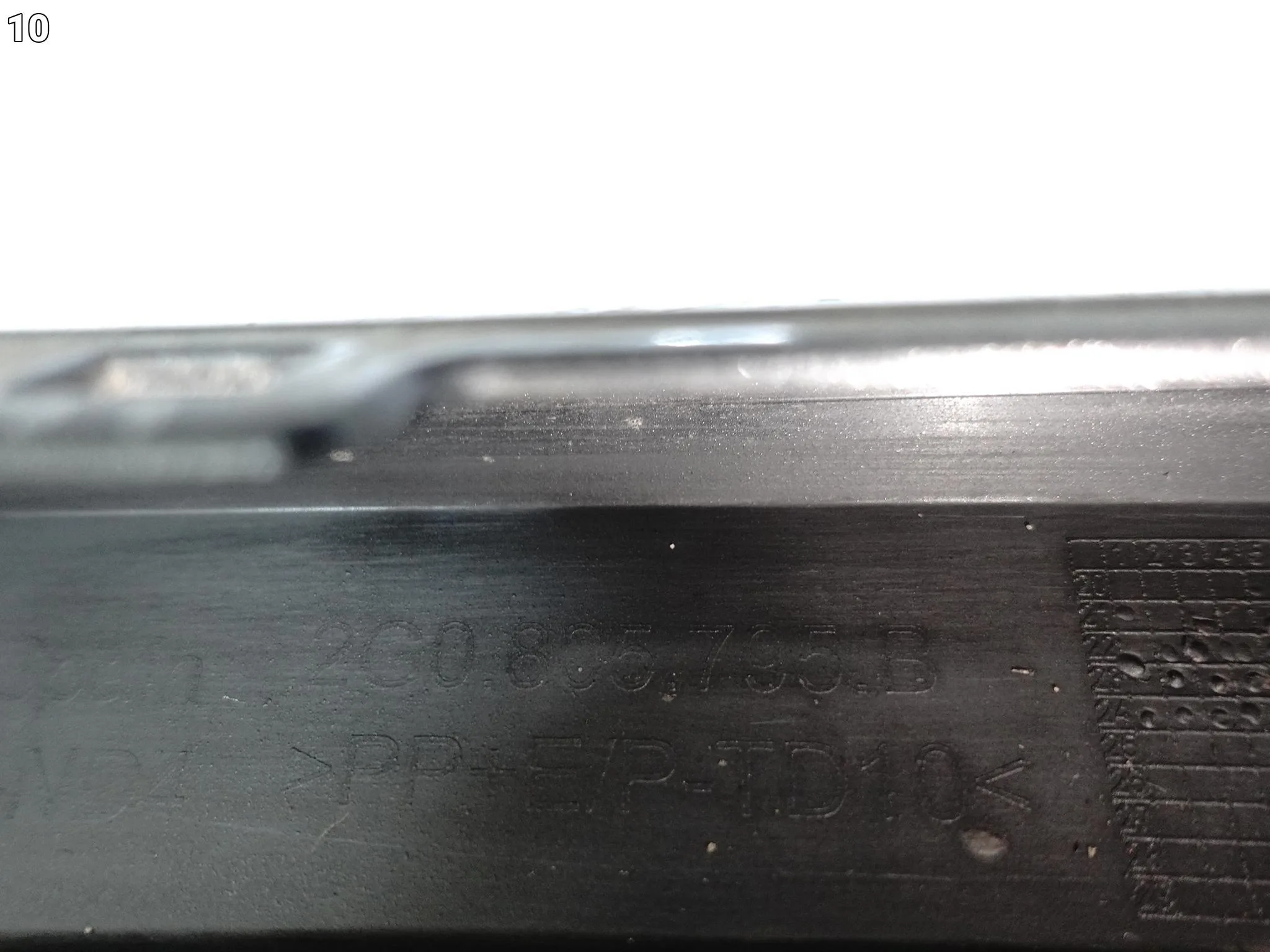 VW POLO VI 6 2G0 R-LINE LIFT 21- LISTWA SPOILER DOKŁADKA W ZDERZAK PRZÓD 1ea134e24e05e711a27cd4a6f45db774