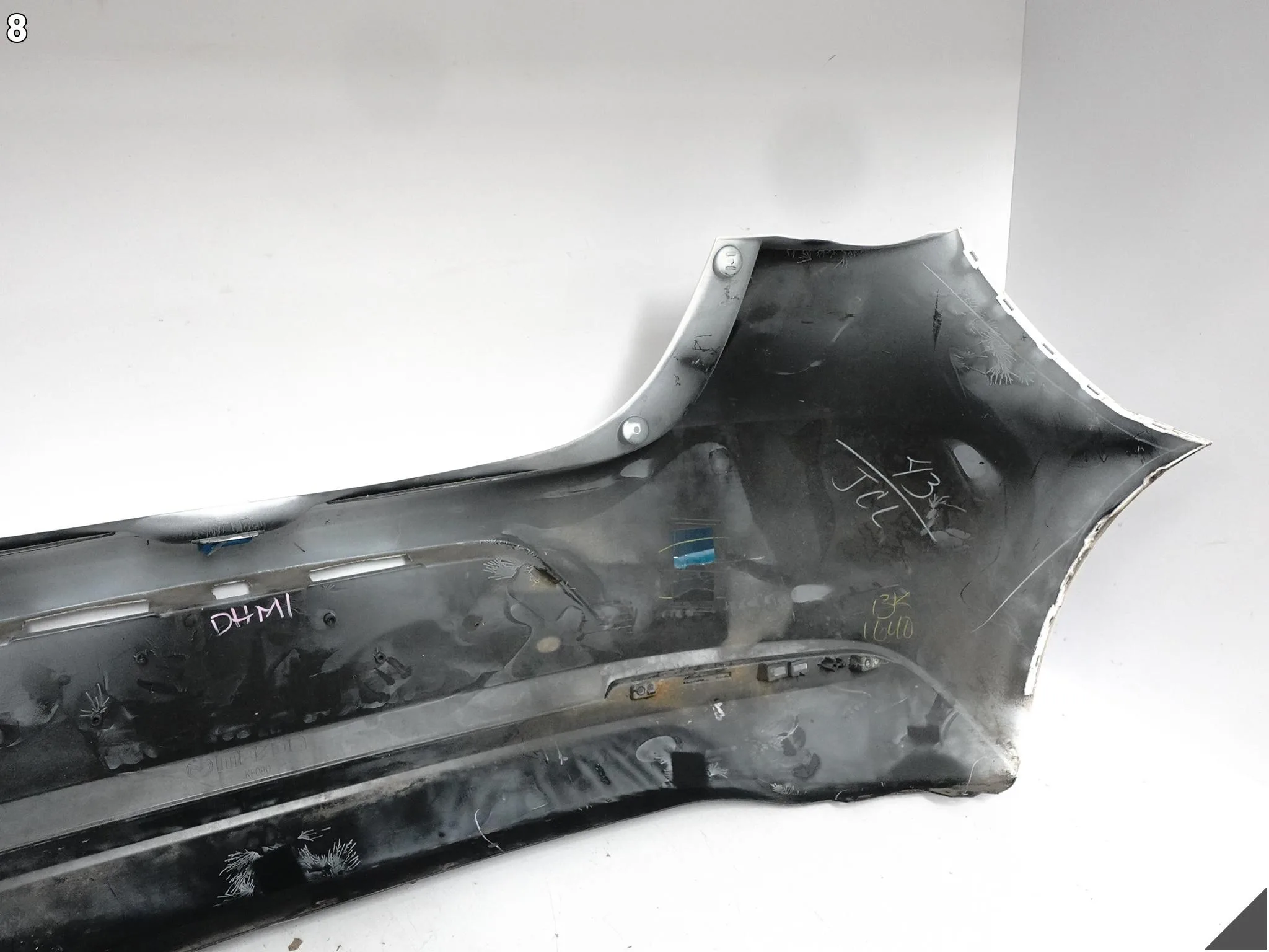 MAZDA 2 III DJ HATCHBACK LIFT 19- ZDERZAK TYŁ + DYFUZOR WERSJA BEZ PDC ORG 4469d55e2b9f12dff54488ffa9574337