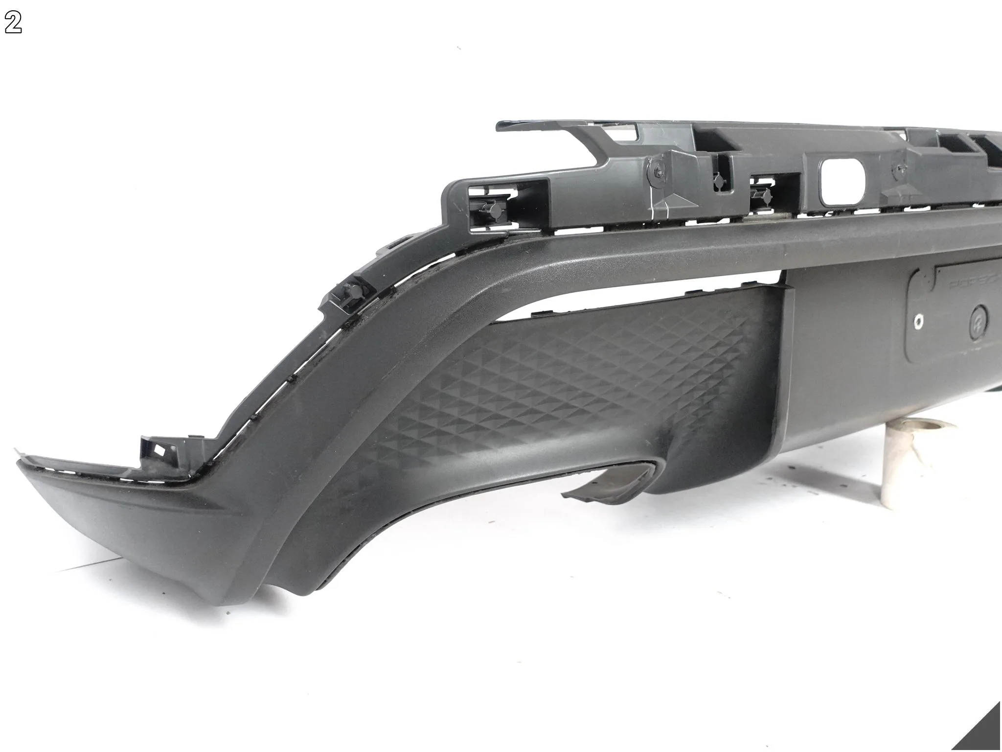 PORSCHE MACAN 95B GTS (II LIFT) 21- ZDERZAK SPOILER DYFUZOR DOKŁADKA TYŁ 3564be00db100121b3a065fc7ecbf451