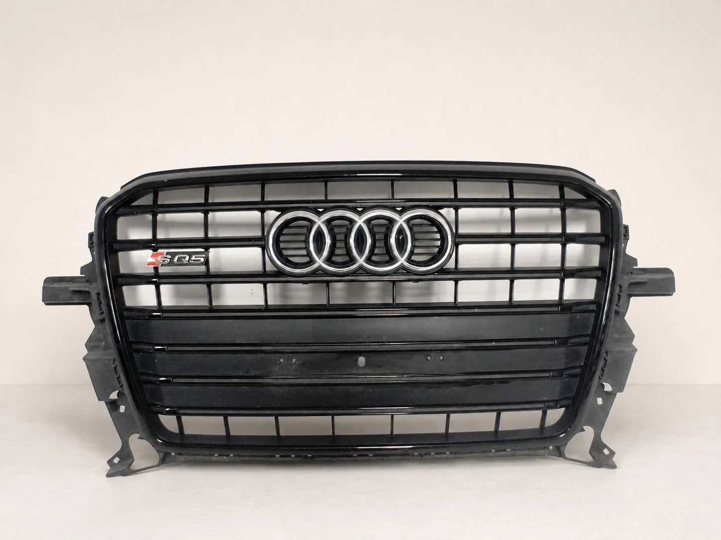 AUDI SQ5 S Q5 I LIFT 12-16 GRILL ATRAPA KRATKA W ZDERZAK PRZÓD BLACK e9ed58c529c95d501fd409049e5a8e2b