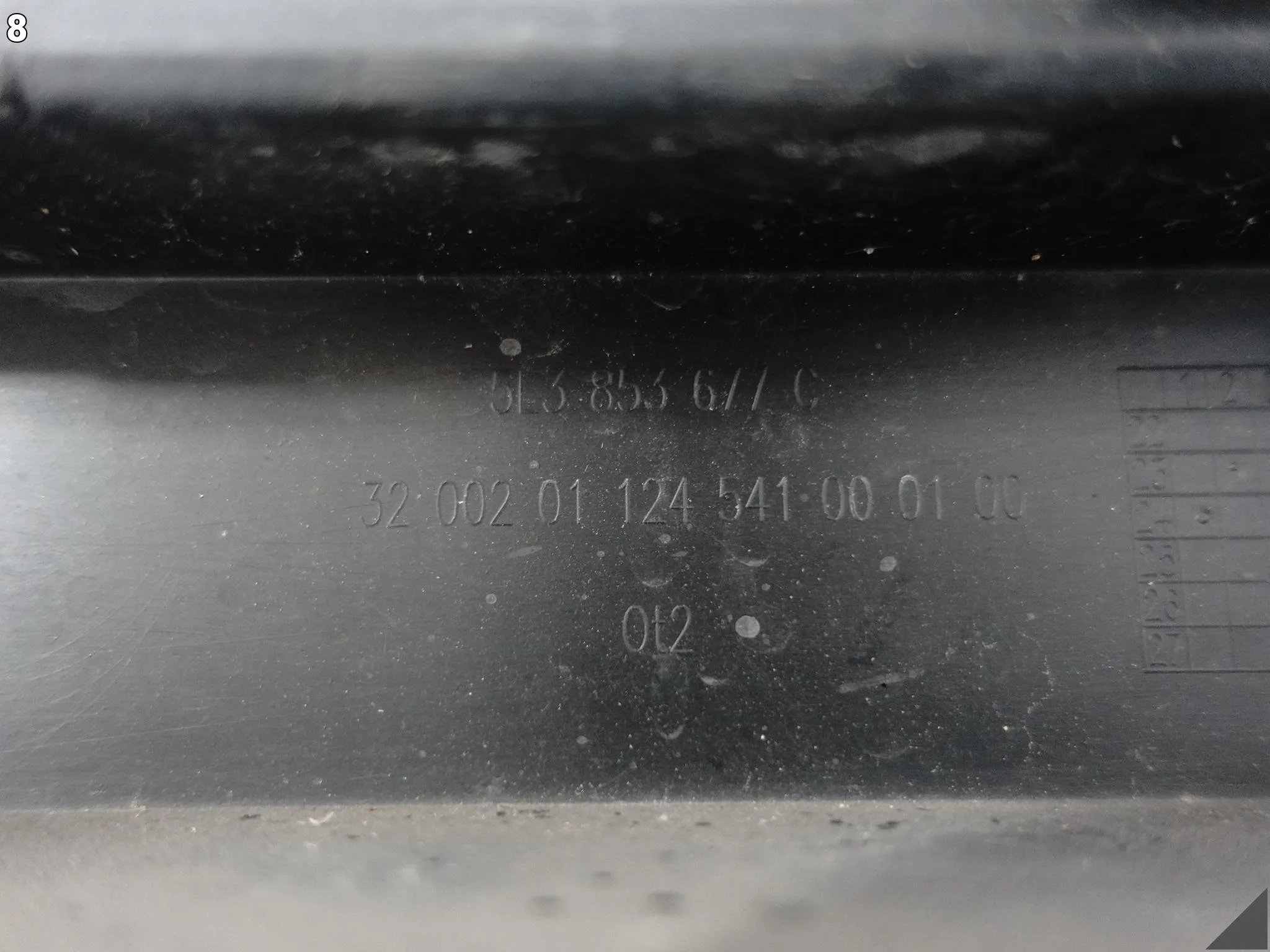 SKODA OCTAVIA IV 4 5E3 LIFT 24- DOLNA KRATKA ATRAPA WLOT W ZDERZAK PRZÓD 3b7c9ad22067380705681cfac7f97398