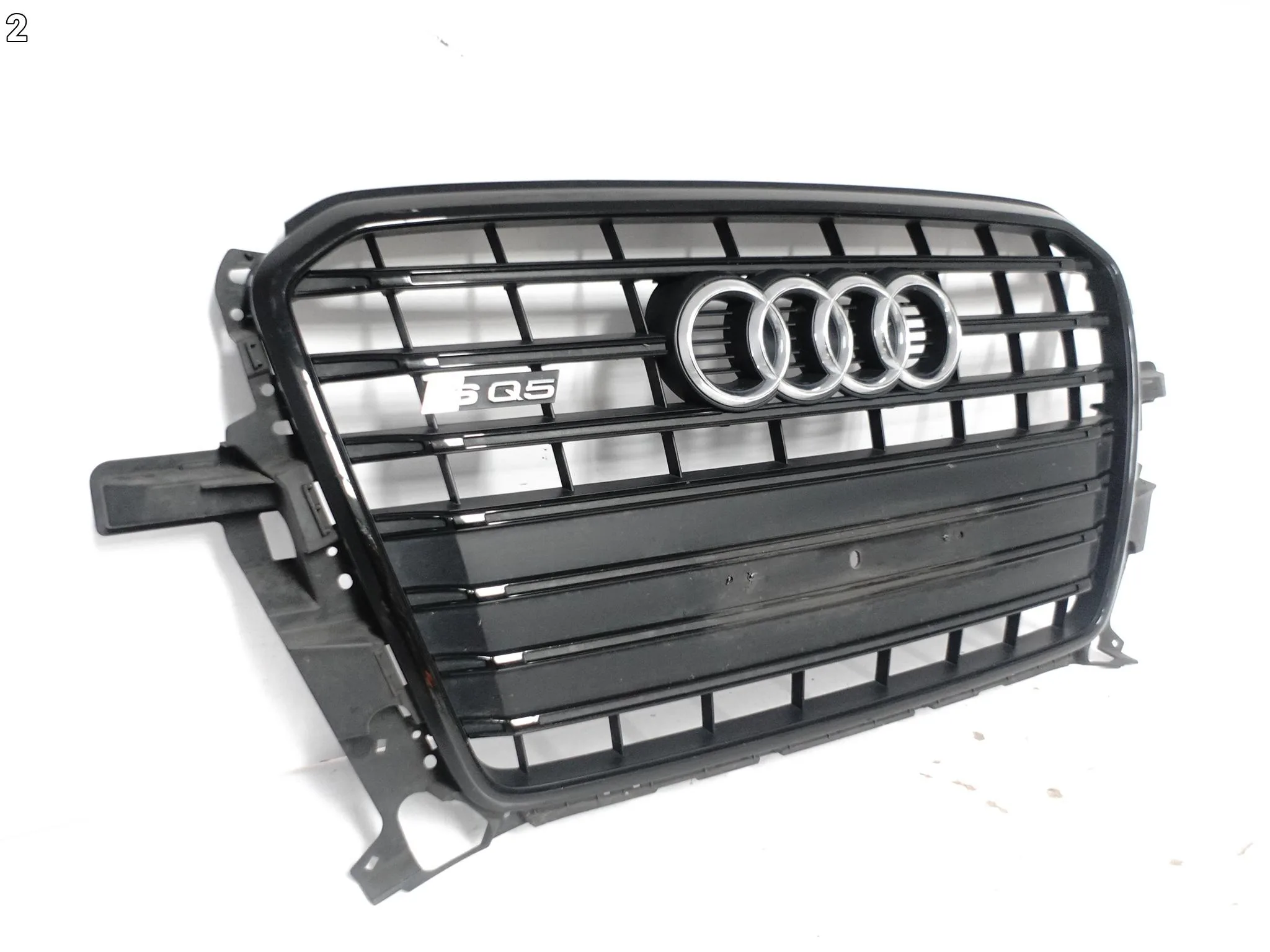 AUDI SQ5 S Q5 I LIFT 12-16 GRILL ATRAPA KRATKA W ZDERZAK PRZÓD BLACK a4402616f4510f3e5c6a902b7d892d98